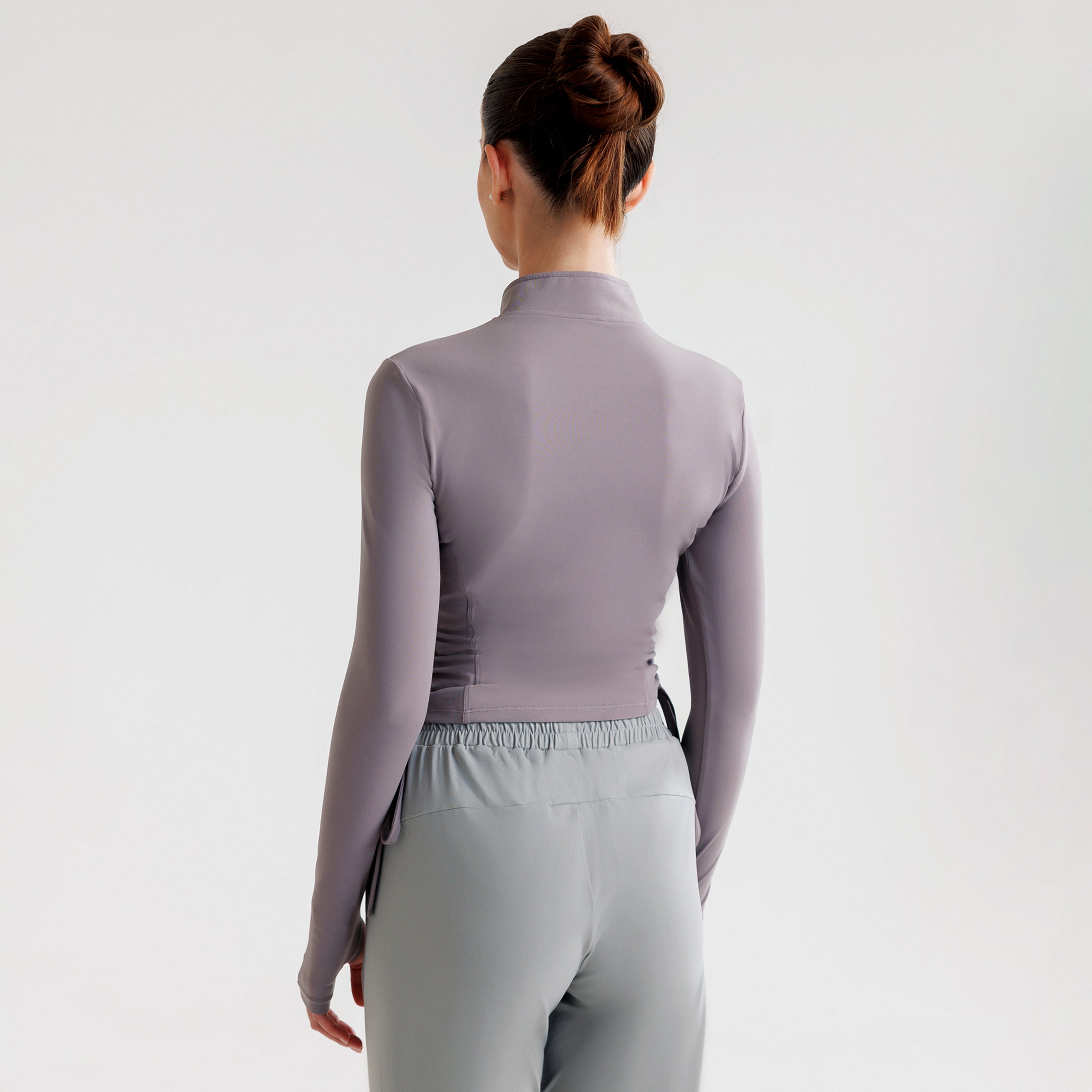 Summit Crop Top (Grey)