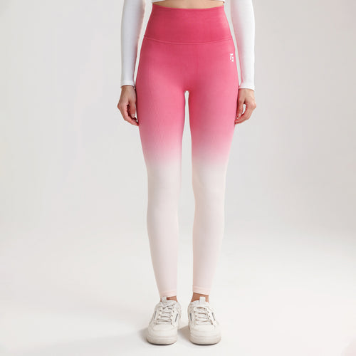 Spectrum Stride Seamless Leggings (Pink)