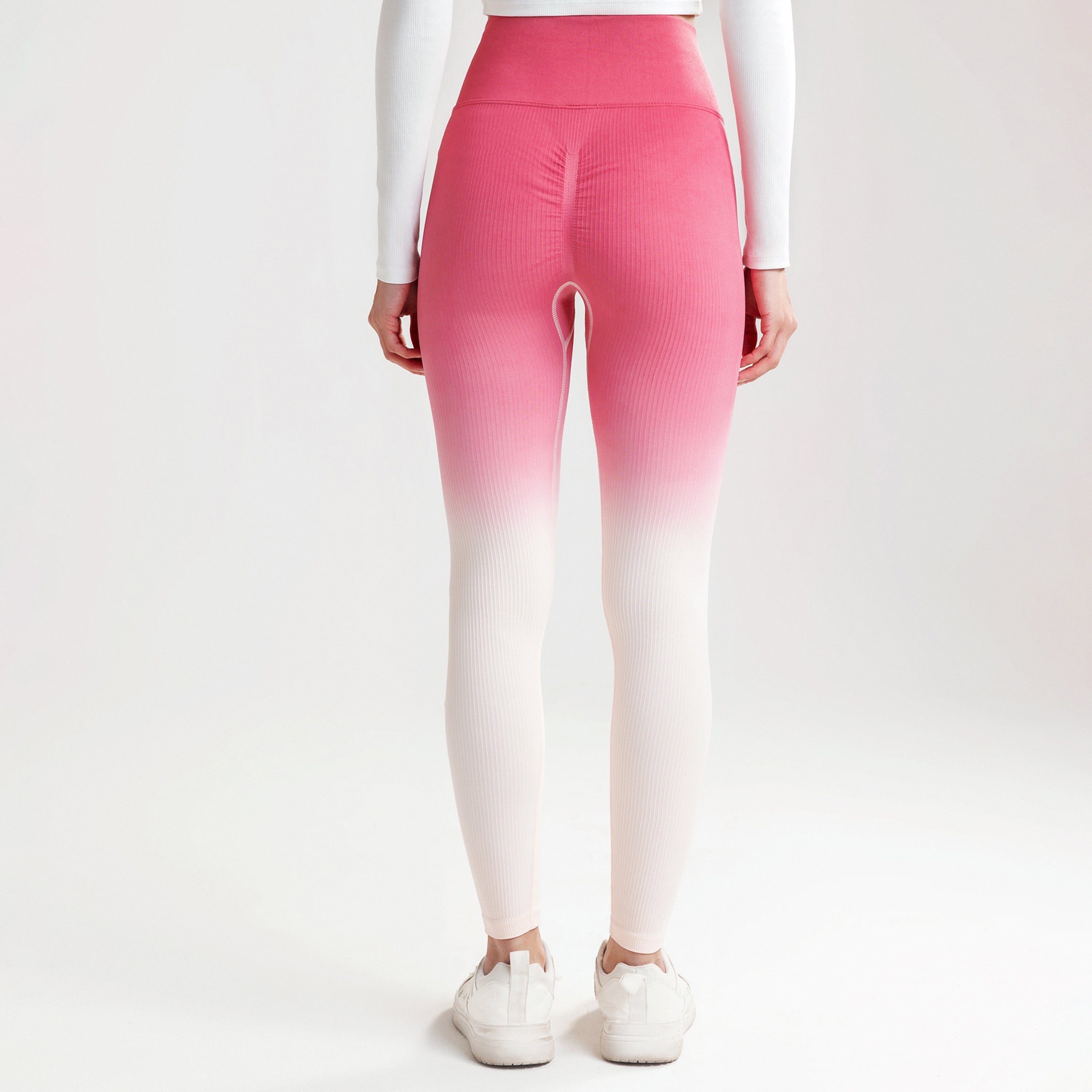 Spectrum Stride Seamless Leggings (Pink)
