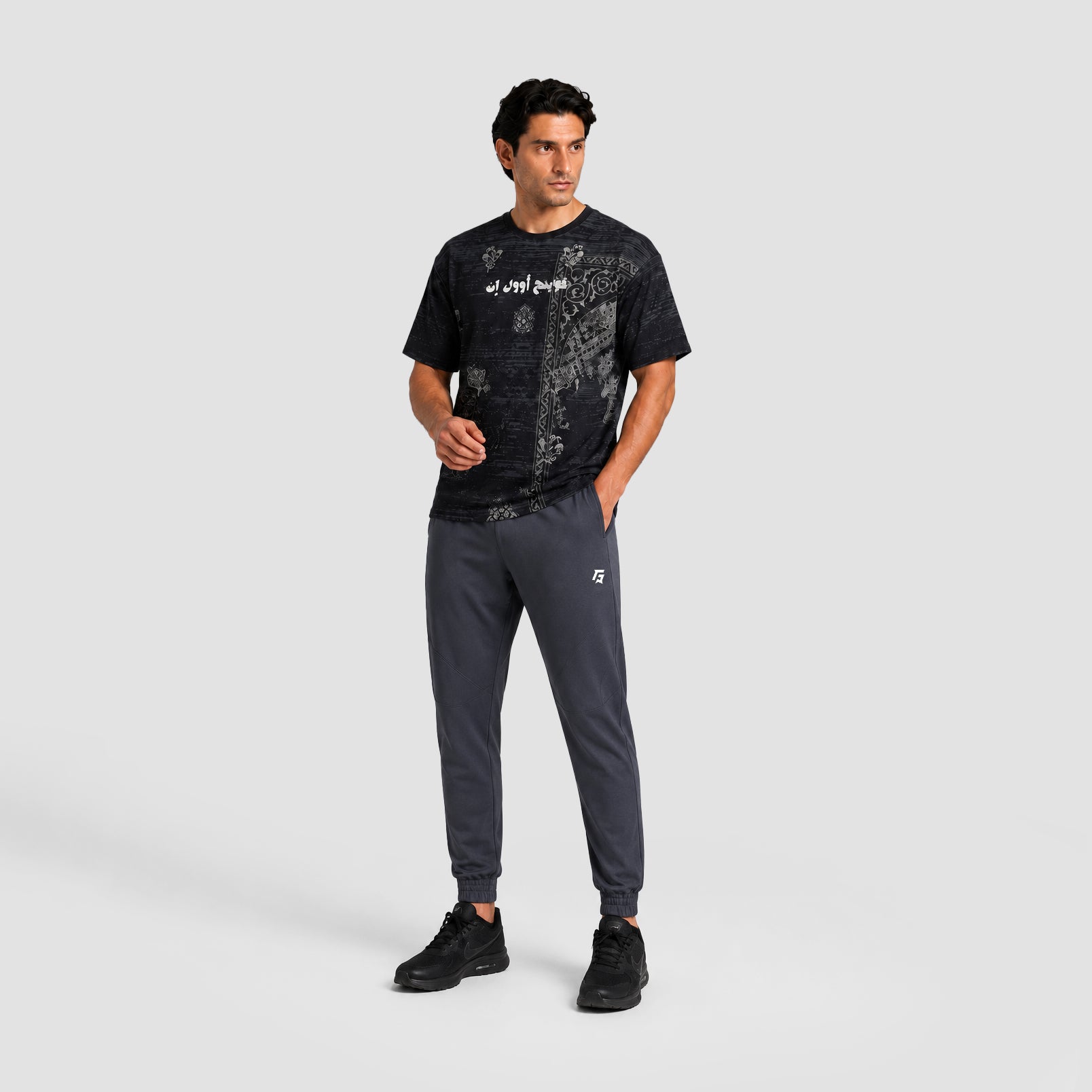 Taper Nova Jogger (Charcoal)