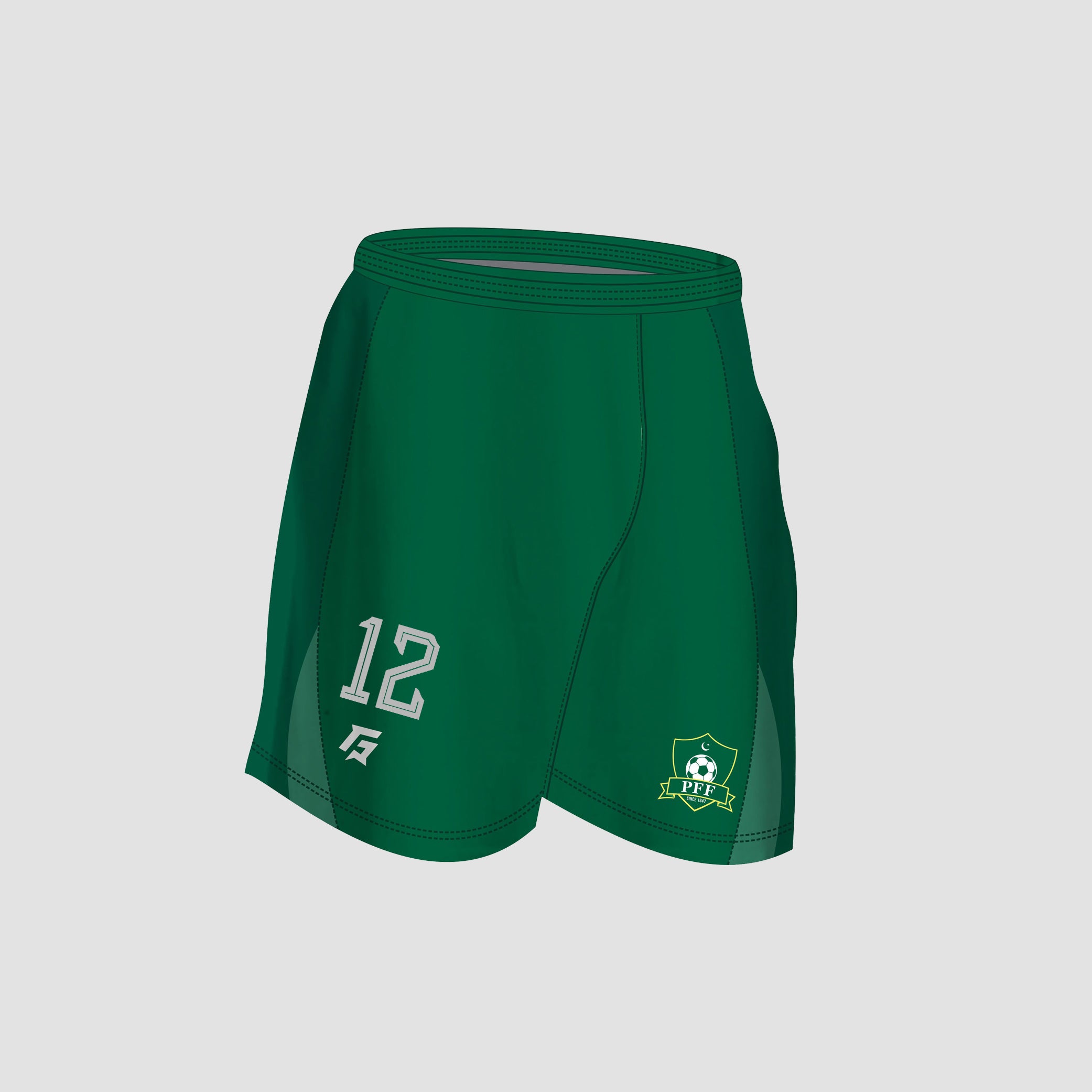 PFF Home Kit Customized Shorts 2025 (Green)