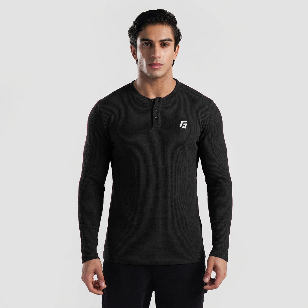 Cloud Warm Tee (Black)