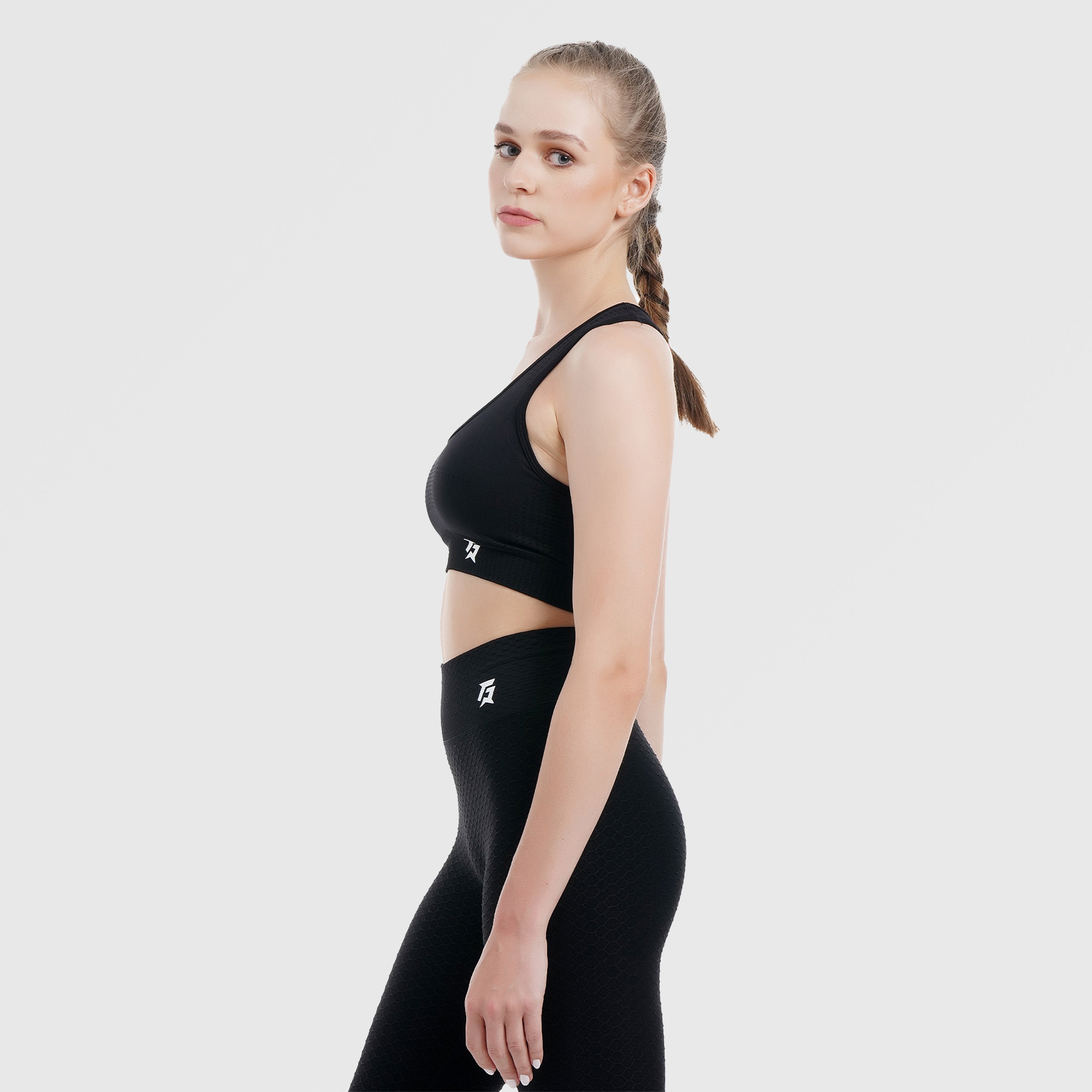 Pace Seamless Sports Bra (Black)