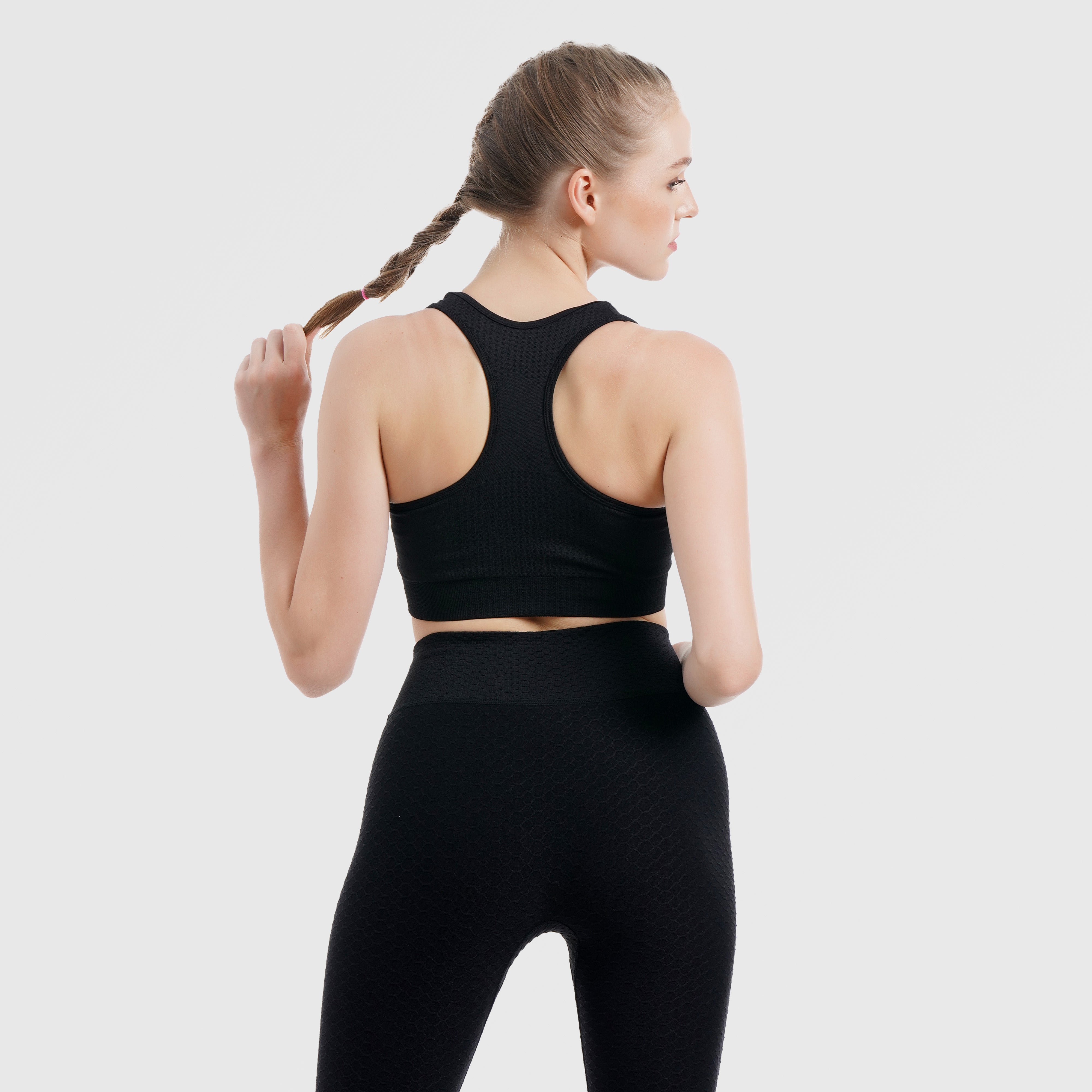 Pace Seamless Sports Bra (Black)