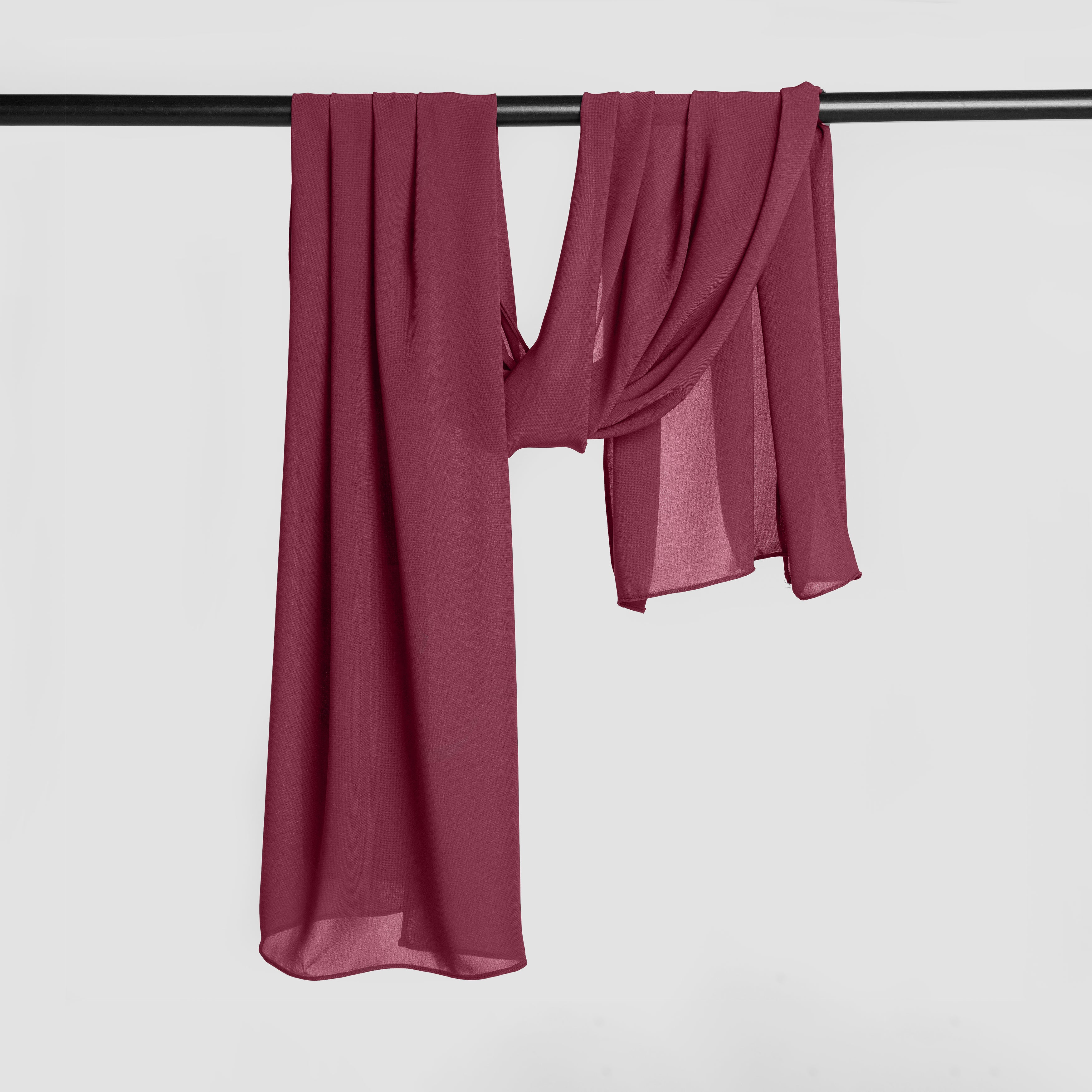 GAI Basic Hijab (Burgundy)