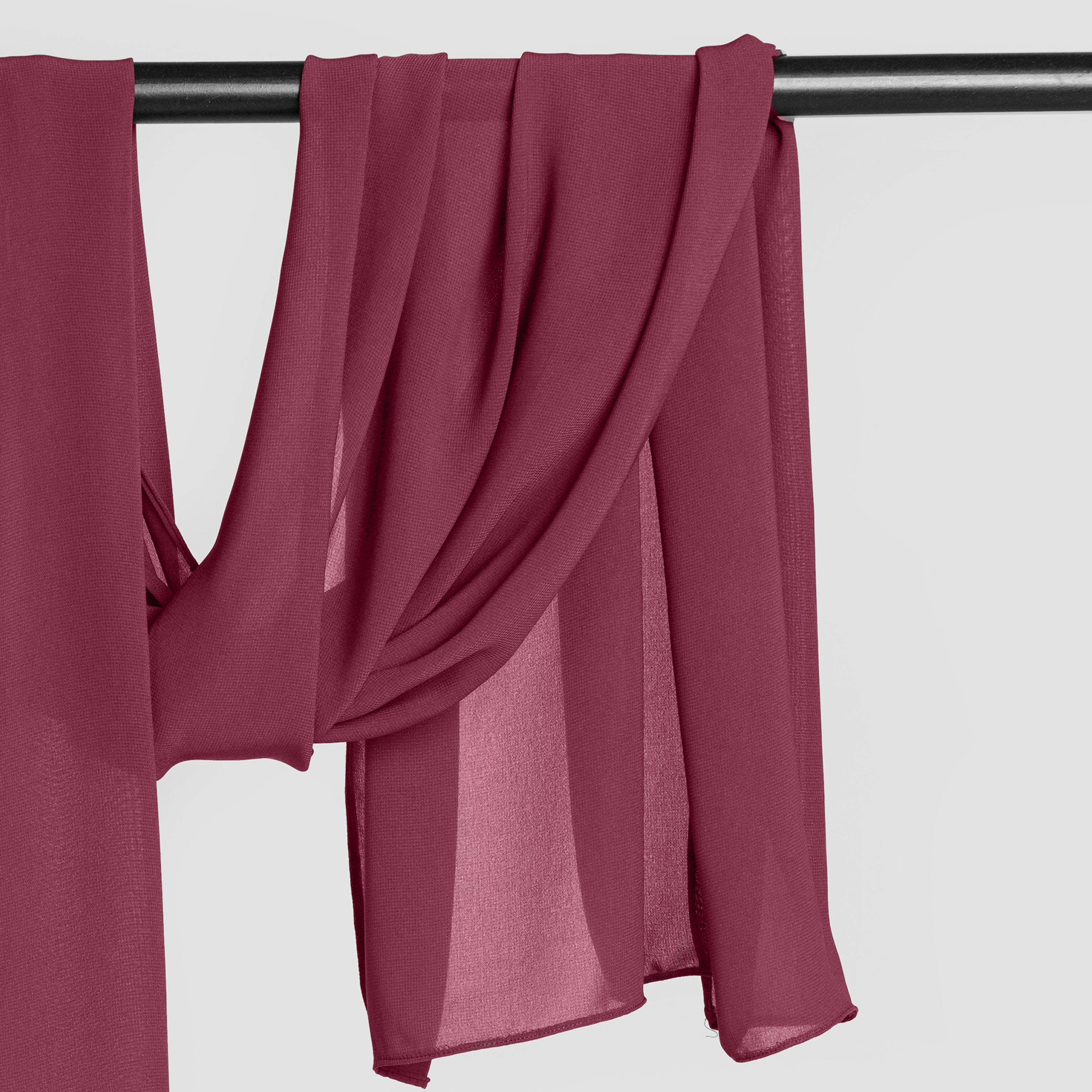 GAI Basic Hijab (Burgundy)