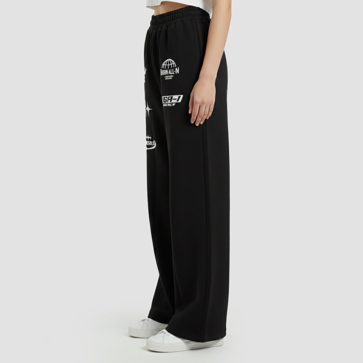 Racer Trousers (Black)