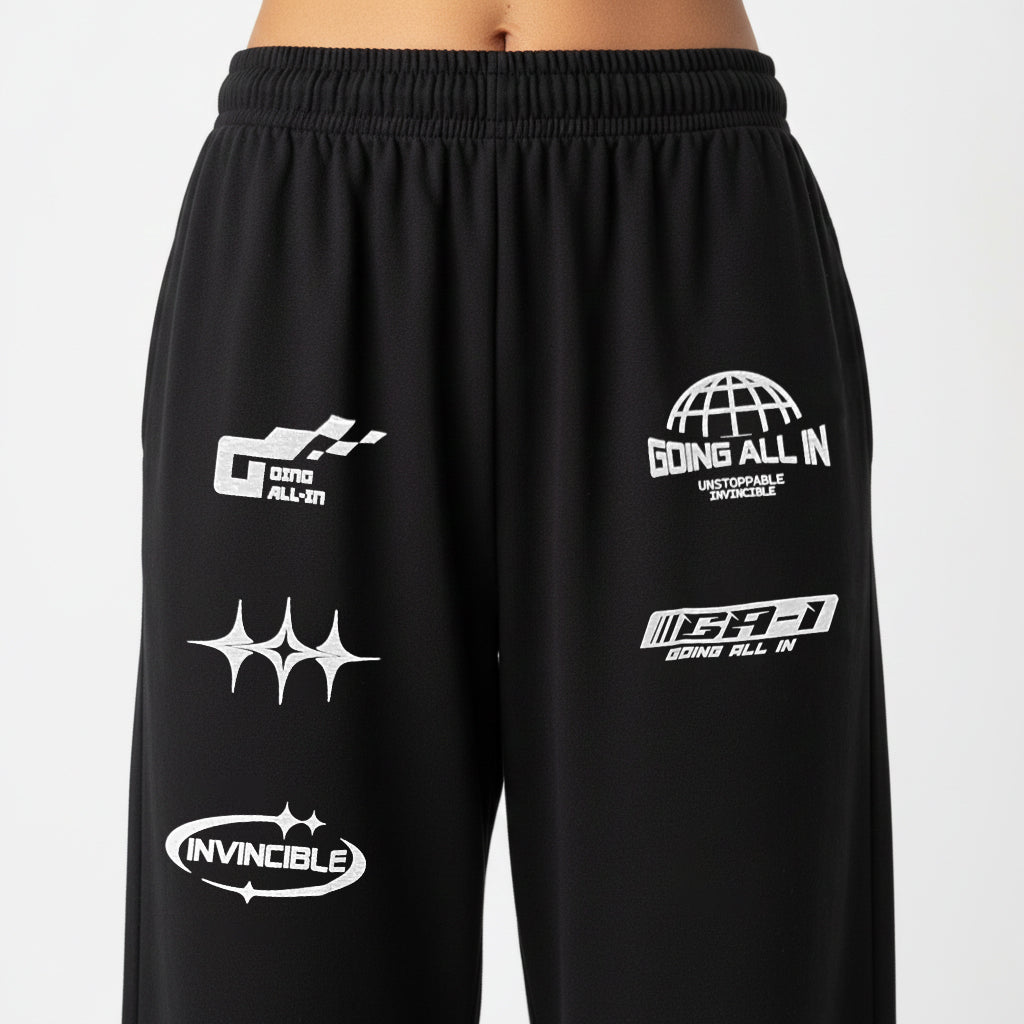 Racer Trousers (Black)