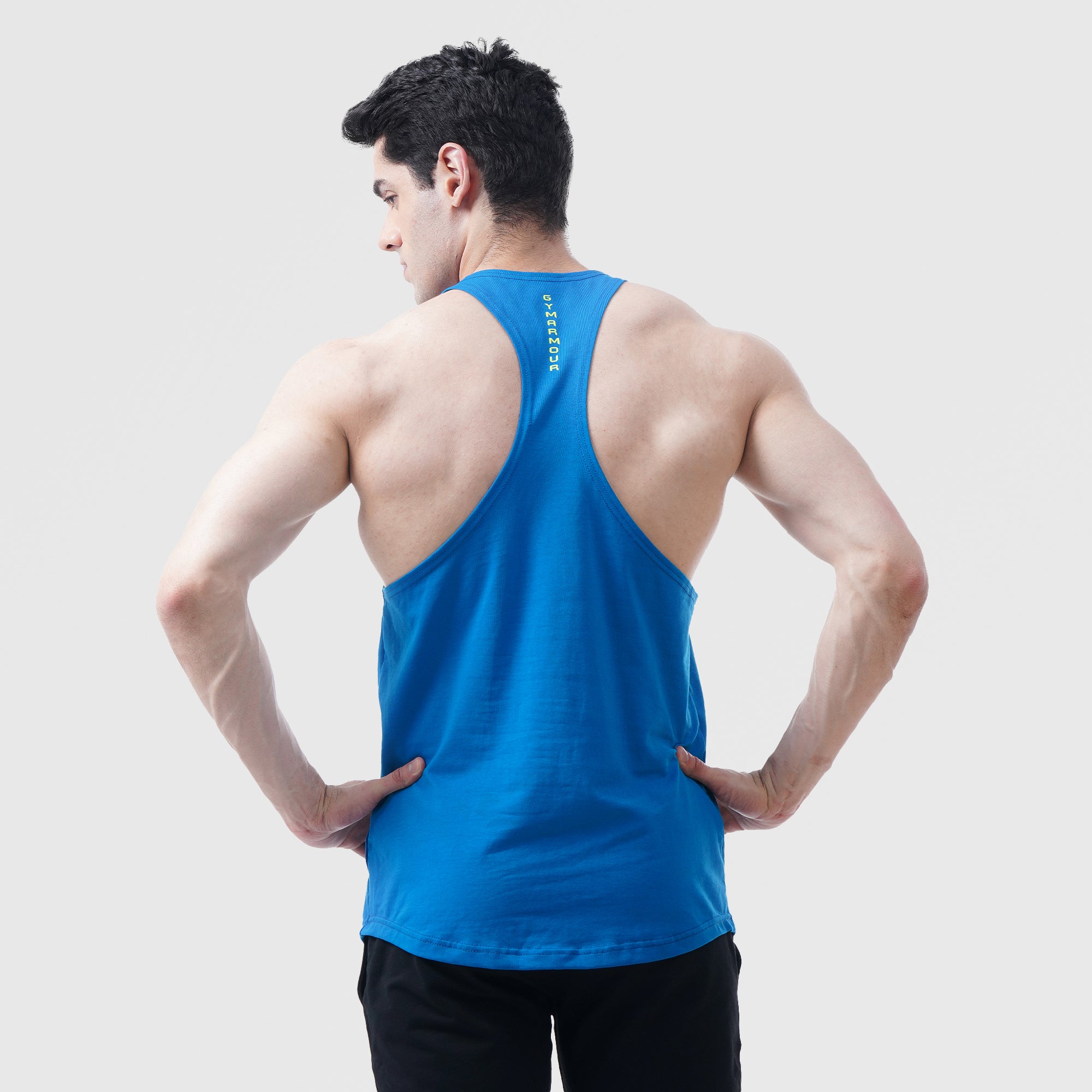 Racer Back Tank (Blue)