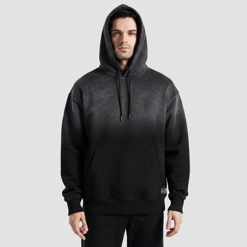 Tie Dye Hoodie (Black)