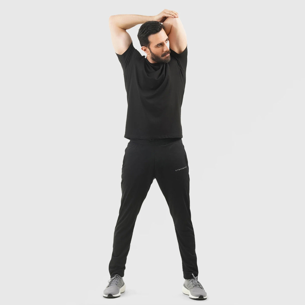 men gym t-shirt sportswear breathable workout tee fabric detail Men T-Shirt GymArmour Pakistan