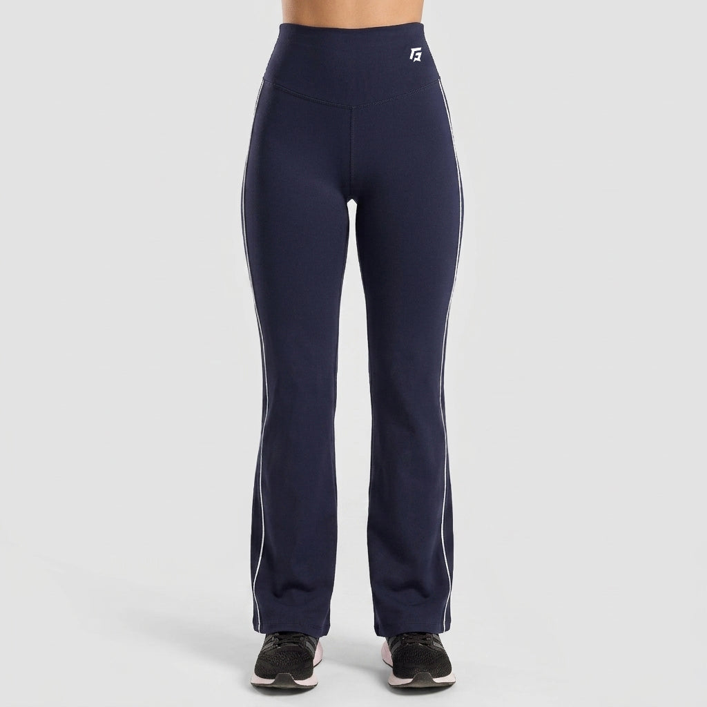 Pulse Flared Leggings (Navy)