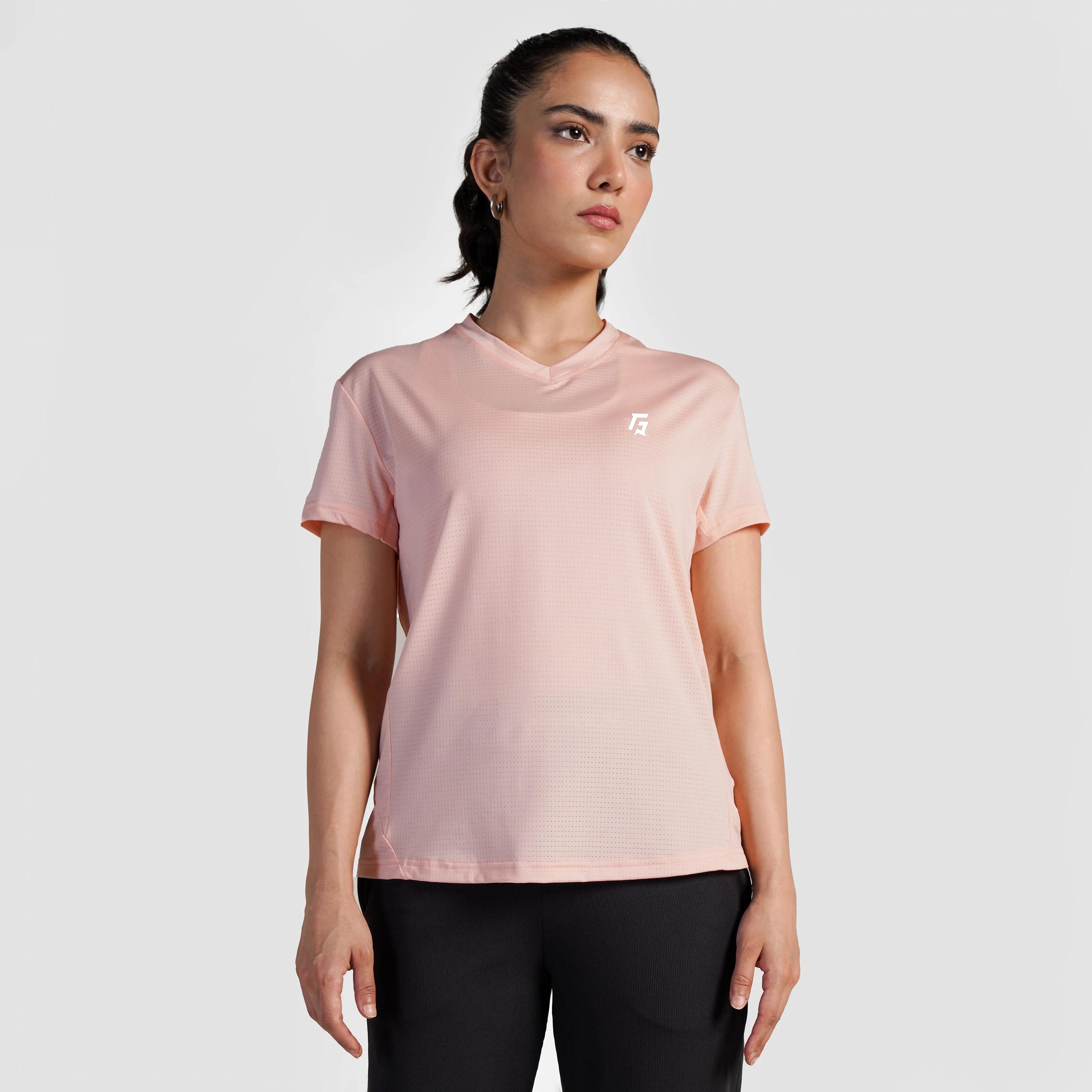 Power Pulse Tee (Peach)