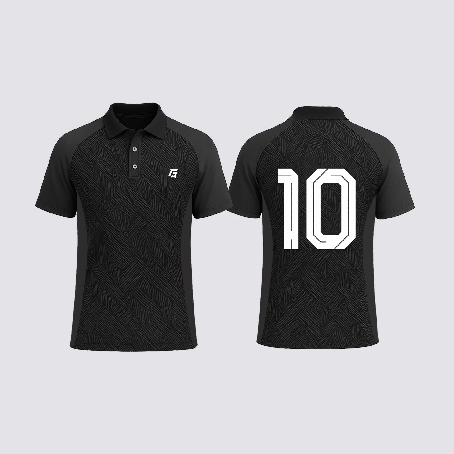 Neo Fade Customized Jersey (Black)