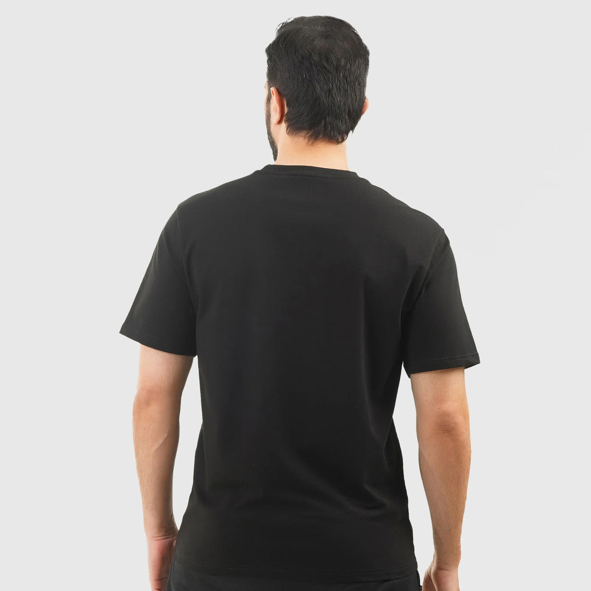 men gym t-shirt sportswear breathable workout tee side view Men T-Shirt GymArmour Pakistan