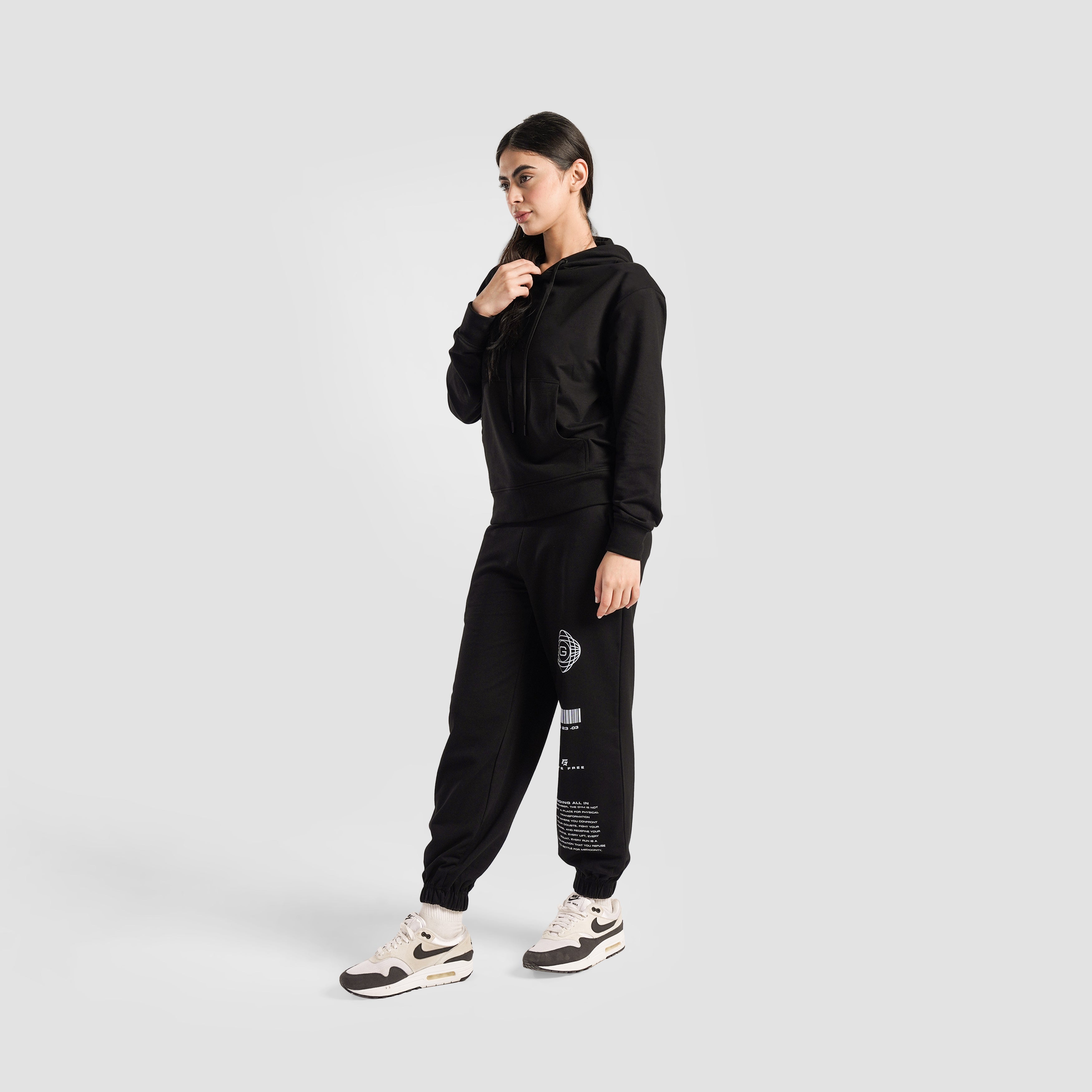 Live Free Regular Hoodie 2.0 (Black)