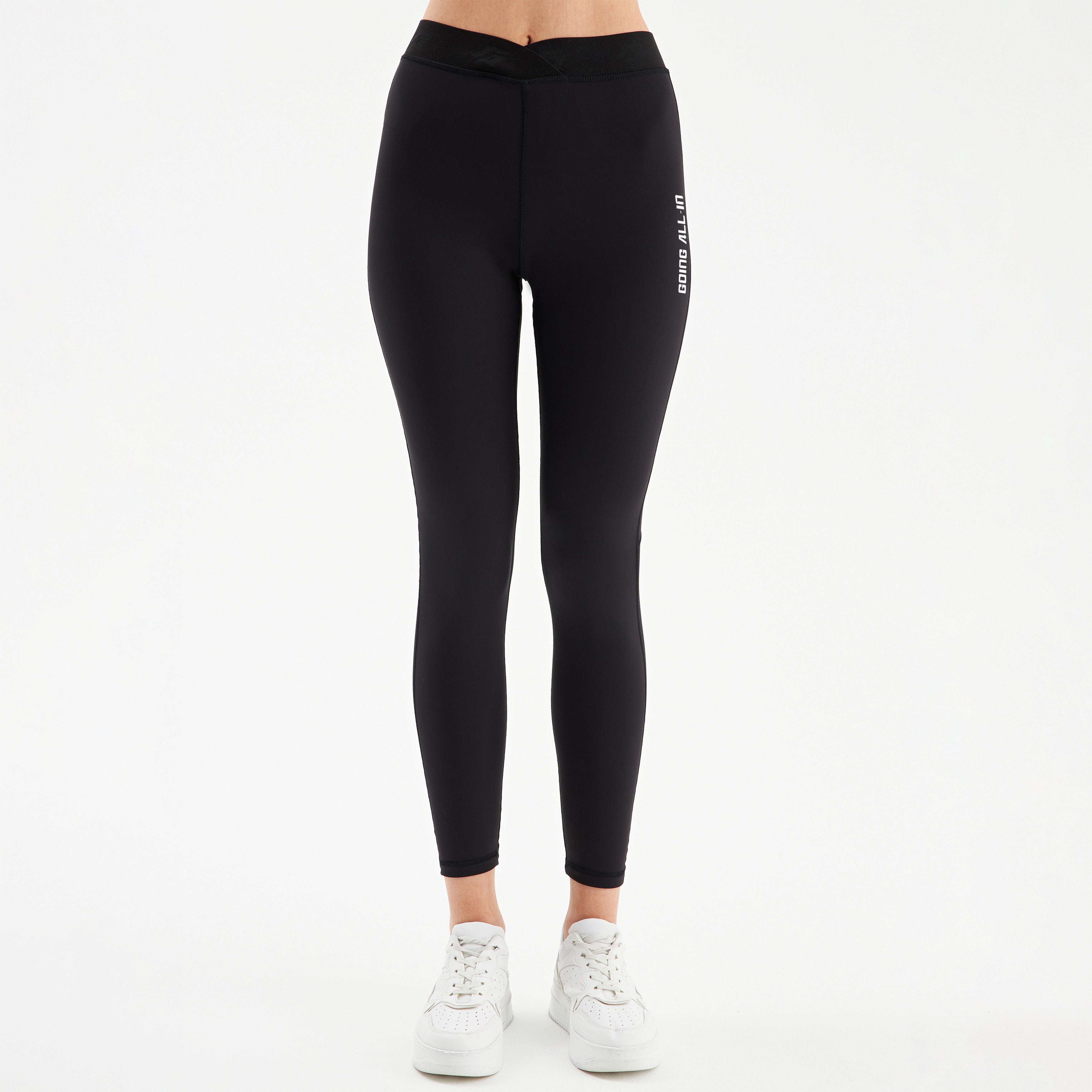 Contoured Seamless Leggings (Black)
