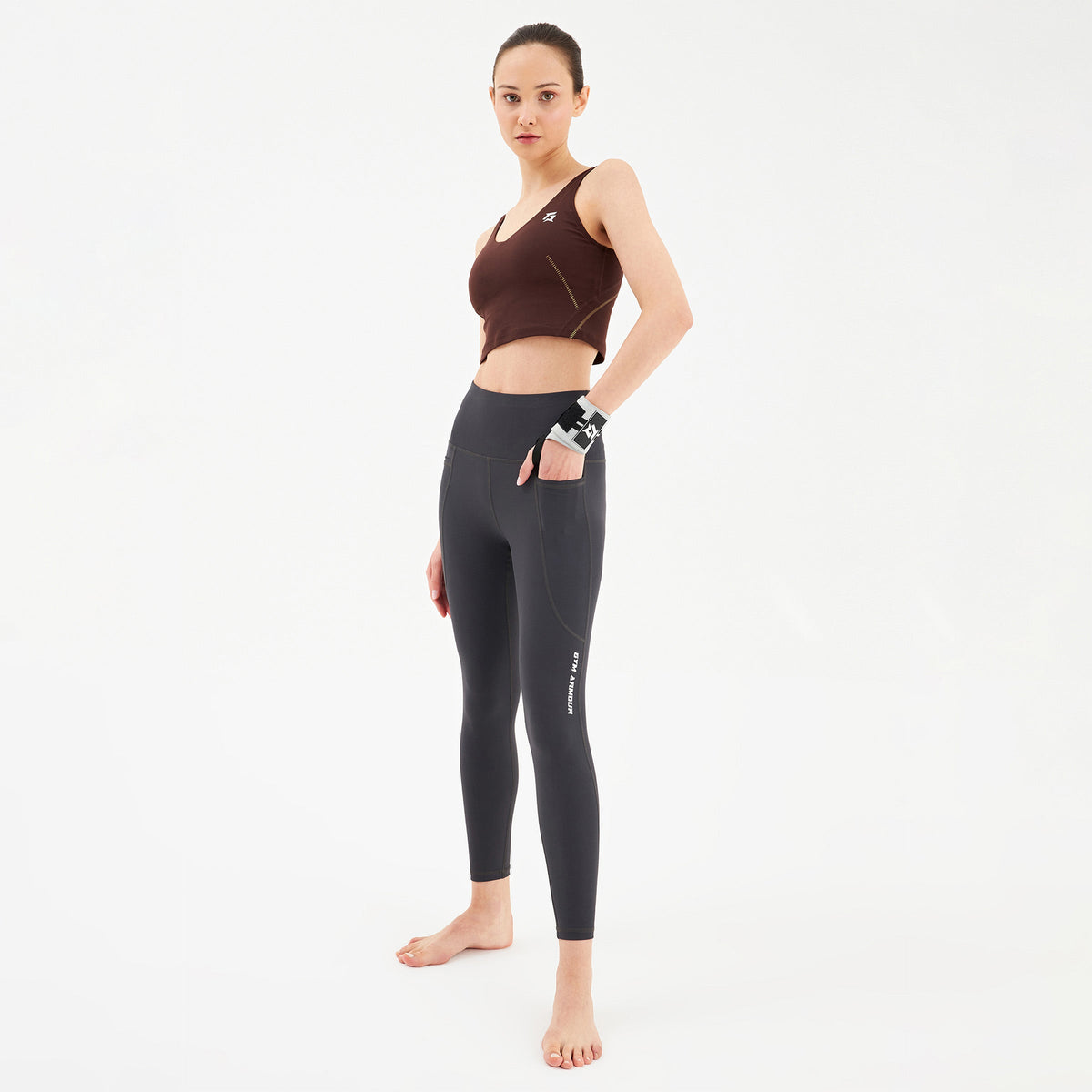 women gym wear sportswear fitness training outfit fabric detail Women Gym Wear Gymarmour Pakistan
