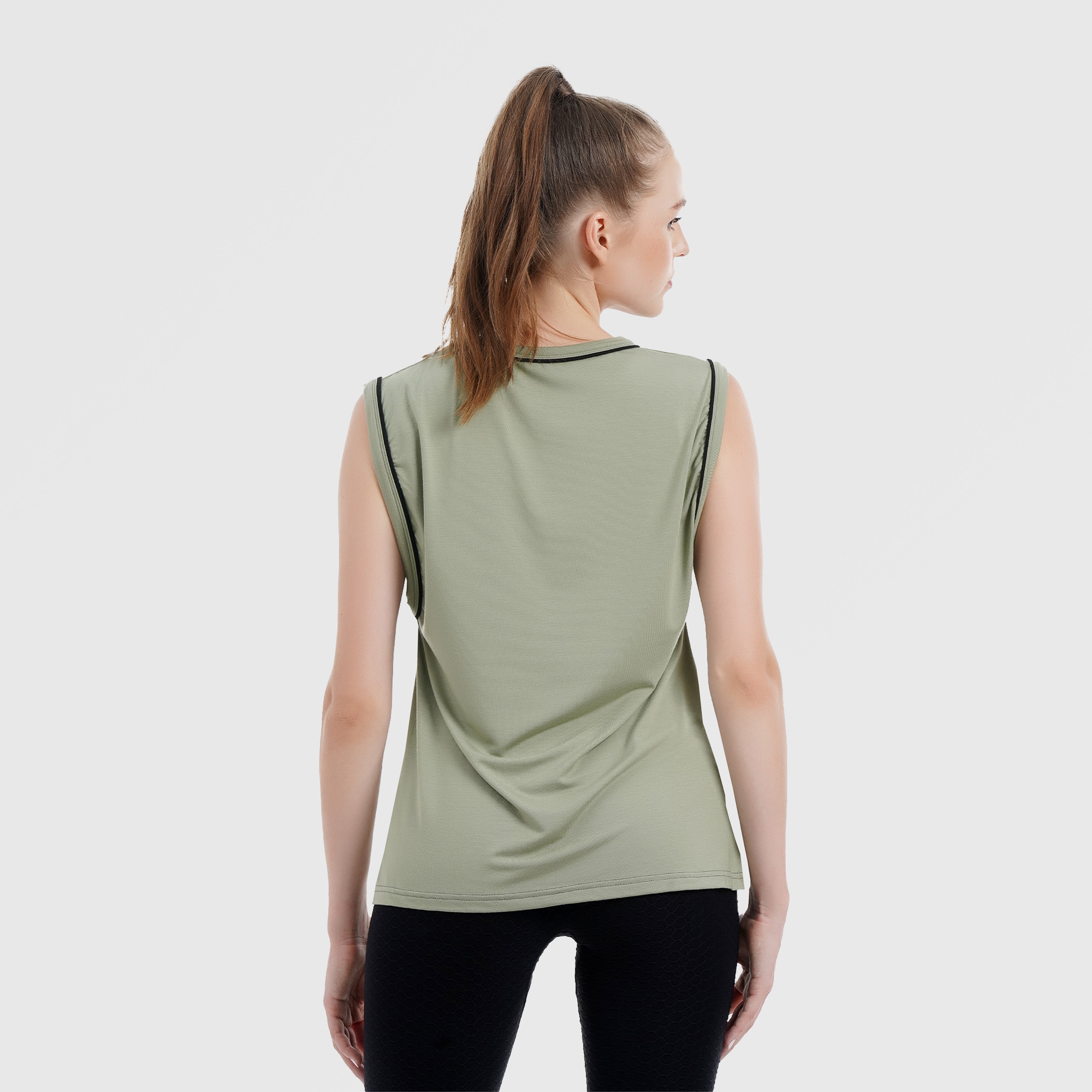 Fraction Tank (Dark Olive)
