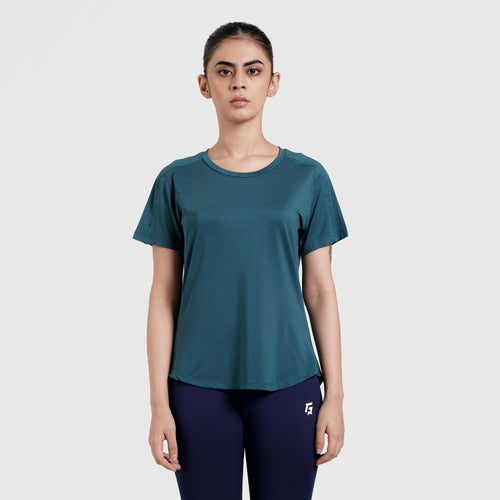 Comfort Flow Tee (Dark Teal)