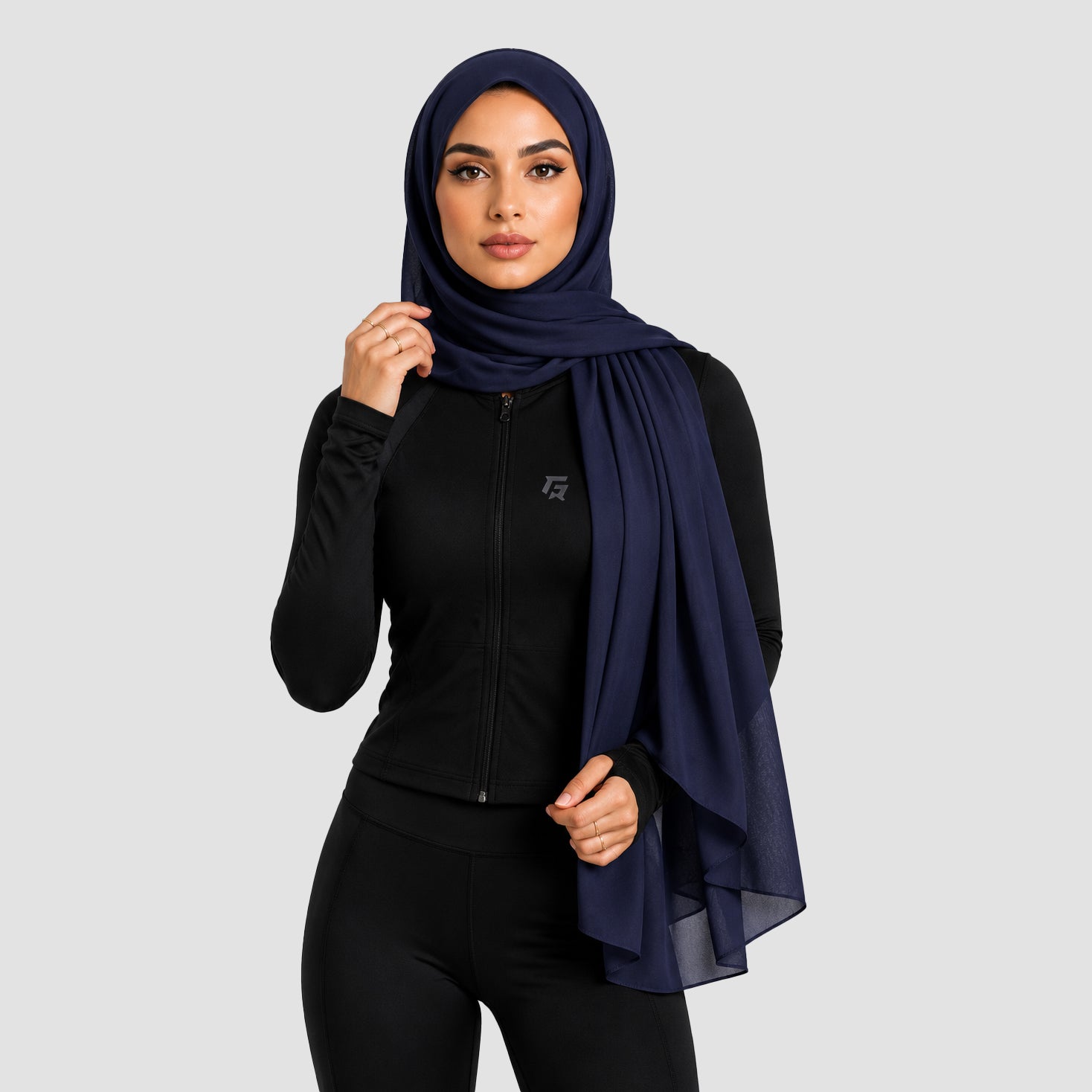 GAI Basic Hijab (Navy)