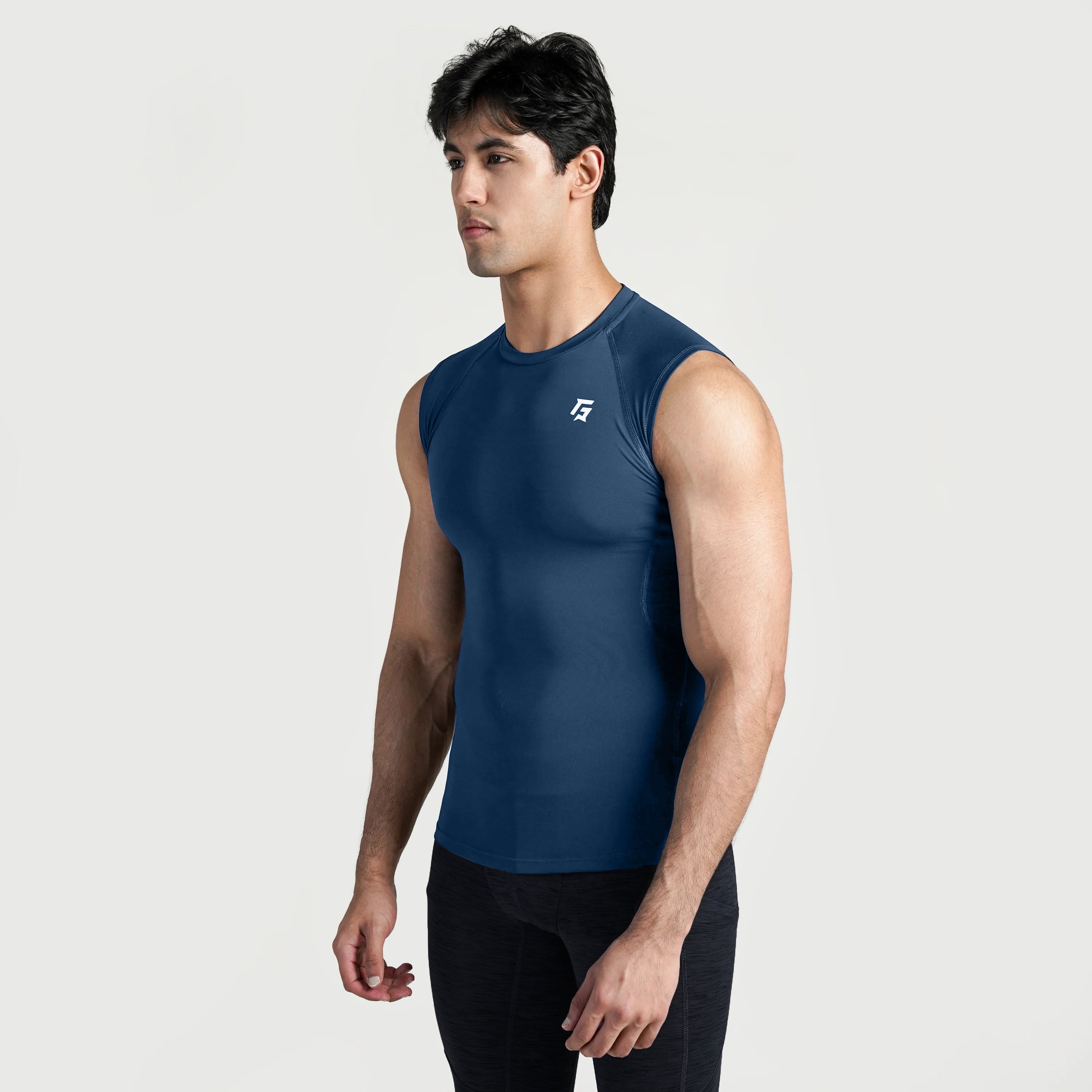GA Compression Sleeveless 2.0 (Teal)