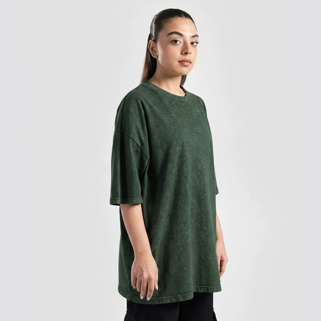 Distressed WashTee (Green)