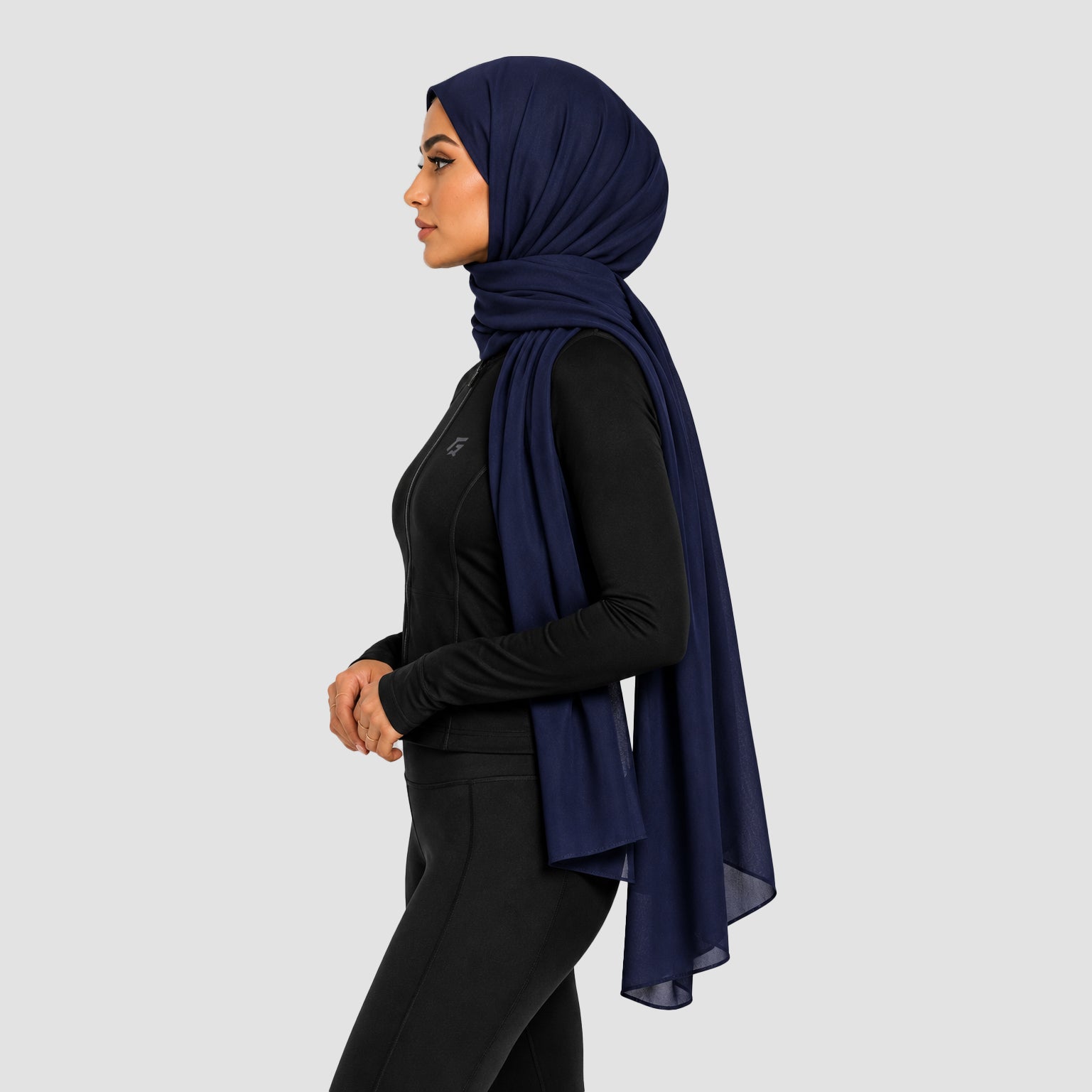 GAI Basic Hijab (Navy)