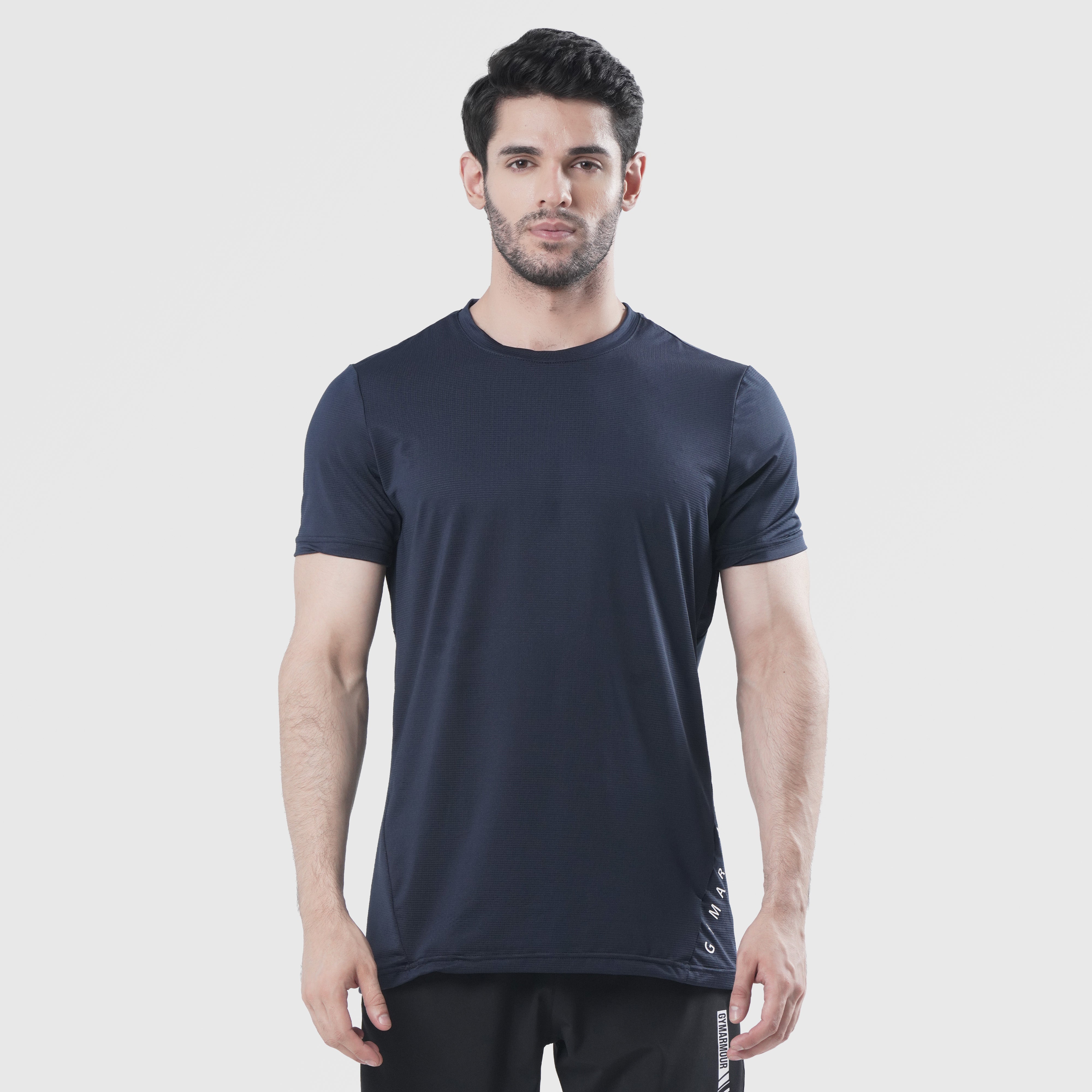 Stretch Pulse Performance Tee (Navy)