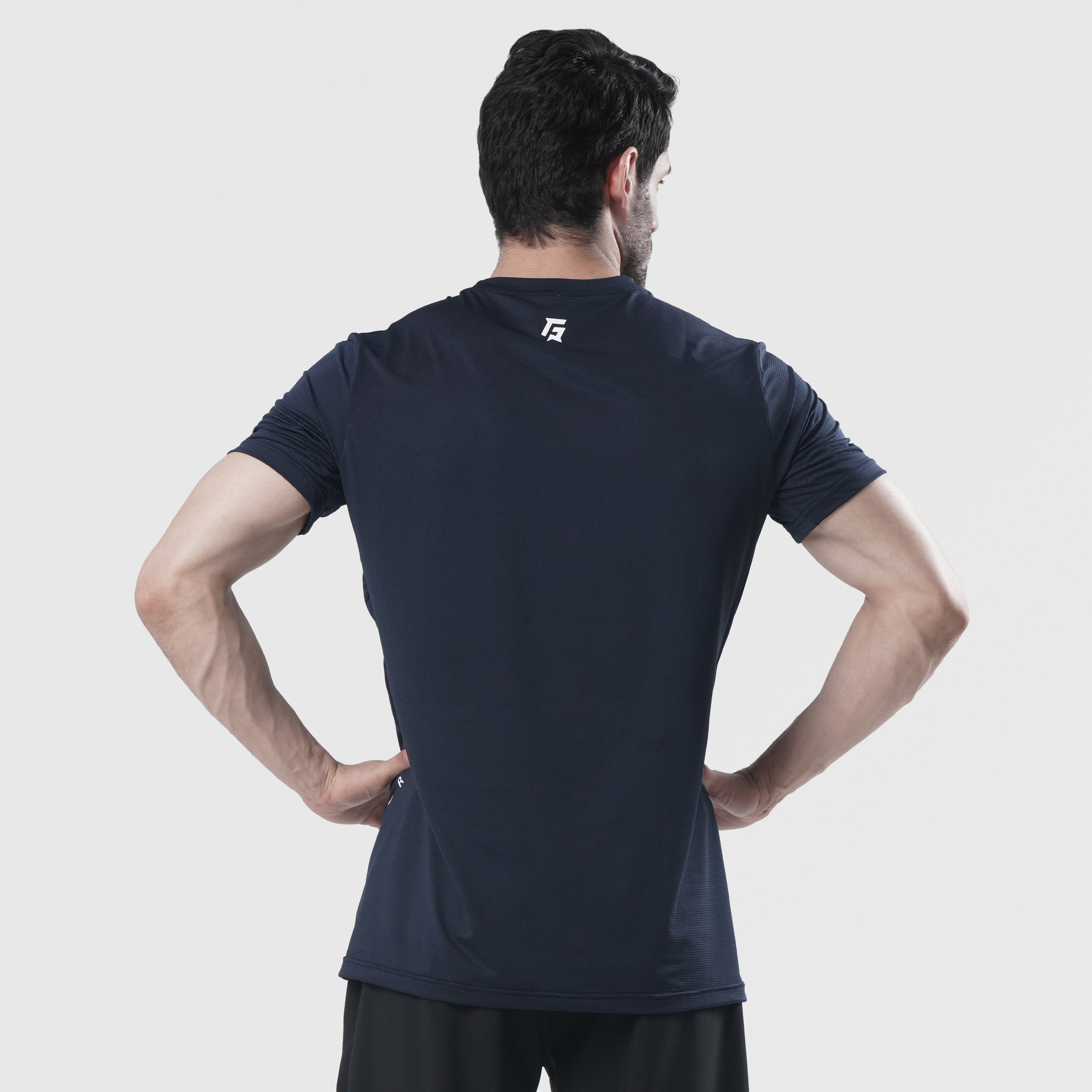 Stretch Pulse Performance Tee (Navy)
