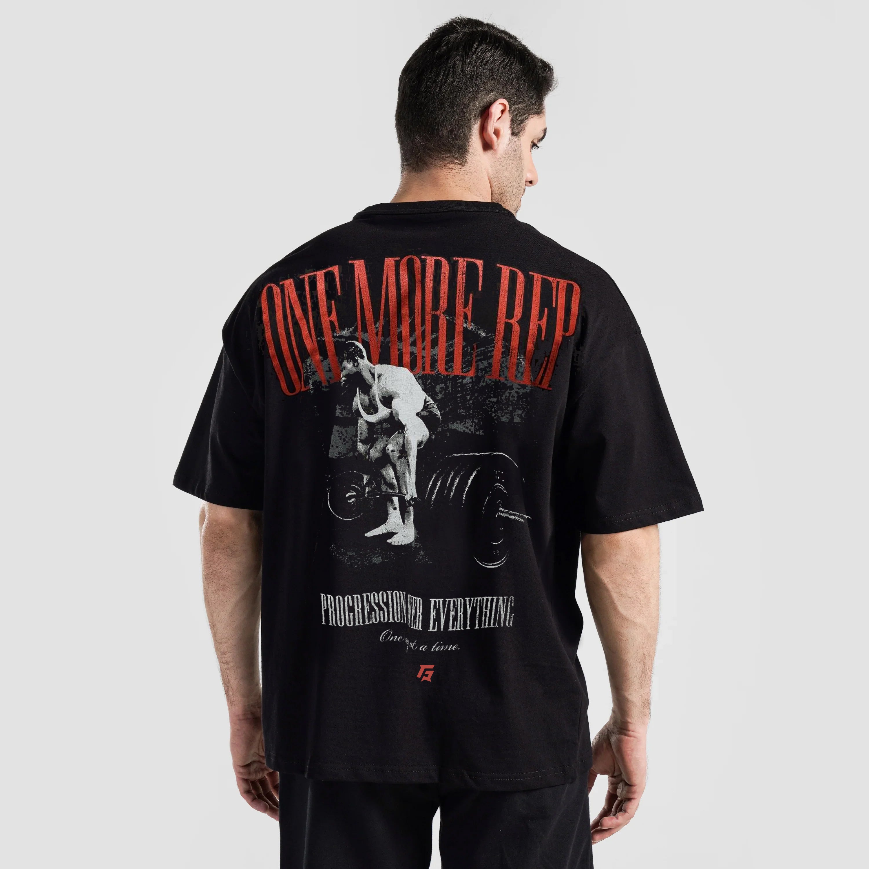 One More Rep Tee (Black)