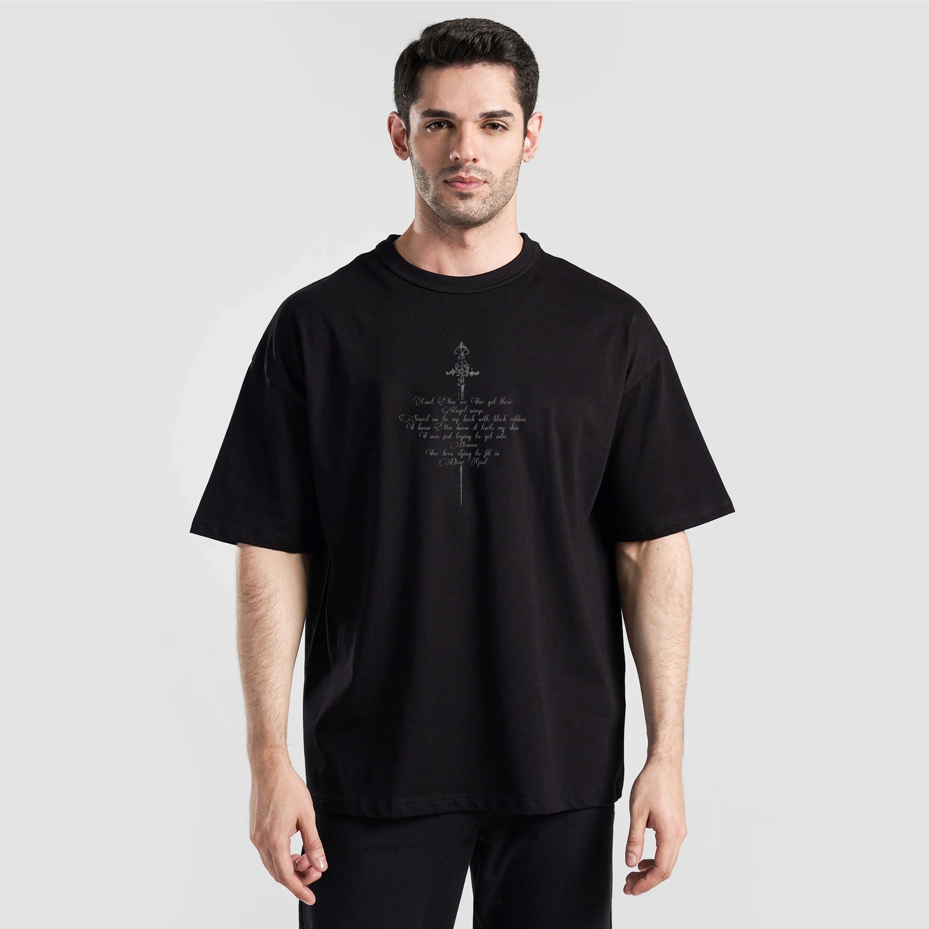Ancient Script Tee (Black)