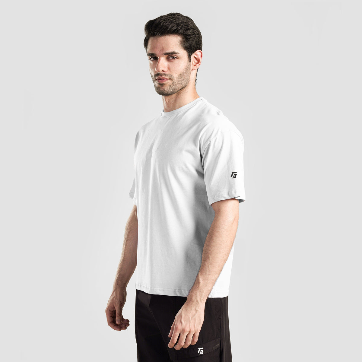 men gym t-shirt sportswear breathable workout tee lifestyle view Men T-Shirt GymArmour Pakistan