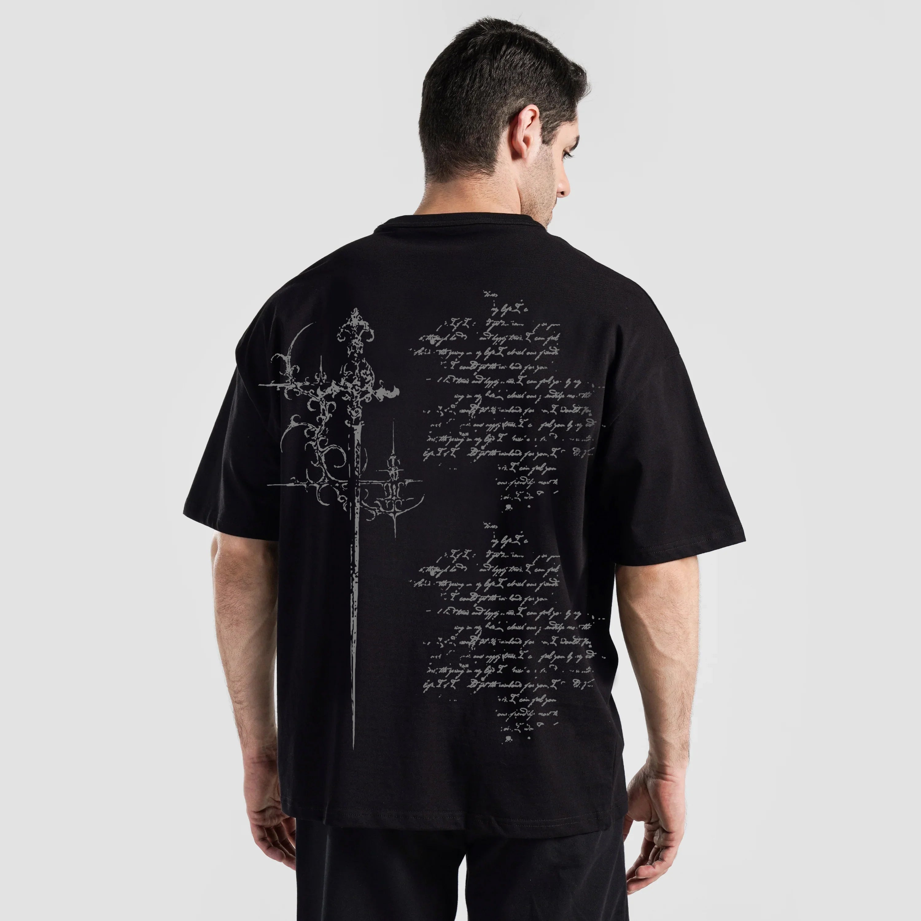 Ancient Script Tee (Black)