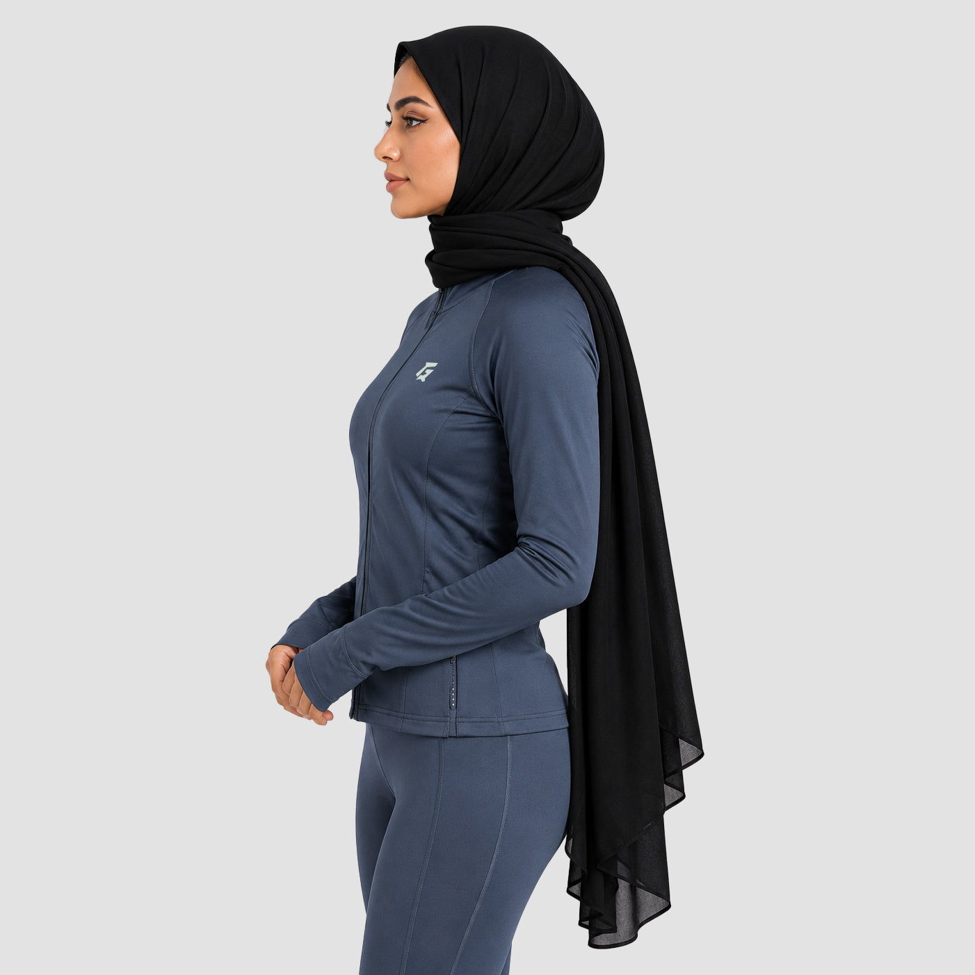 GAI Basic Hijab (Black)