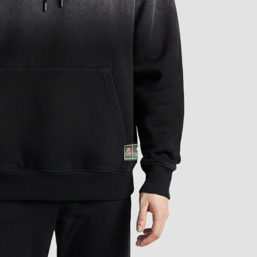 Tie Dye Hoodie (Black)