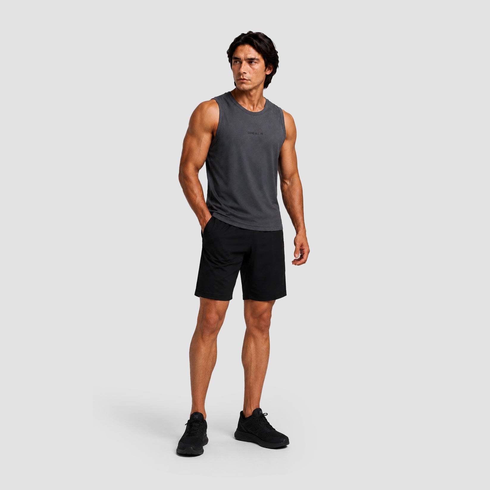 Max Rep Tank (Grey)