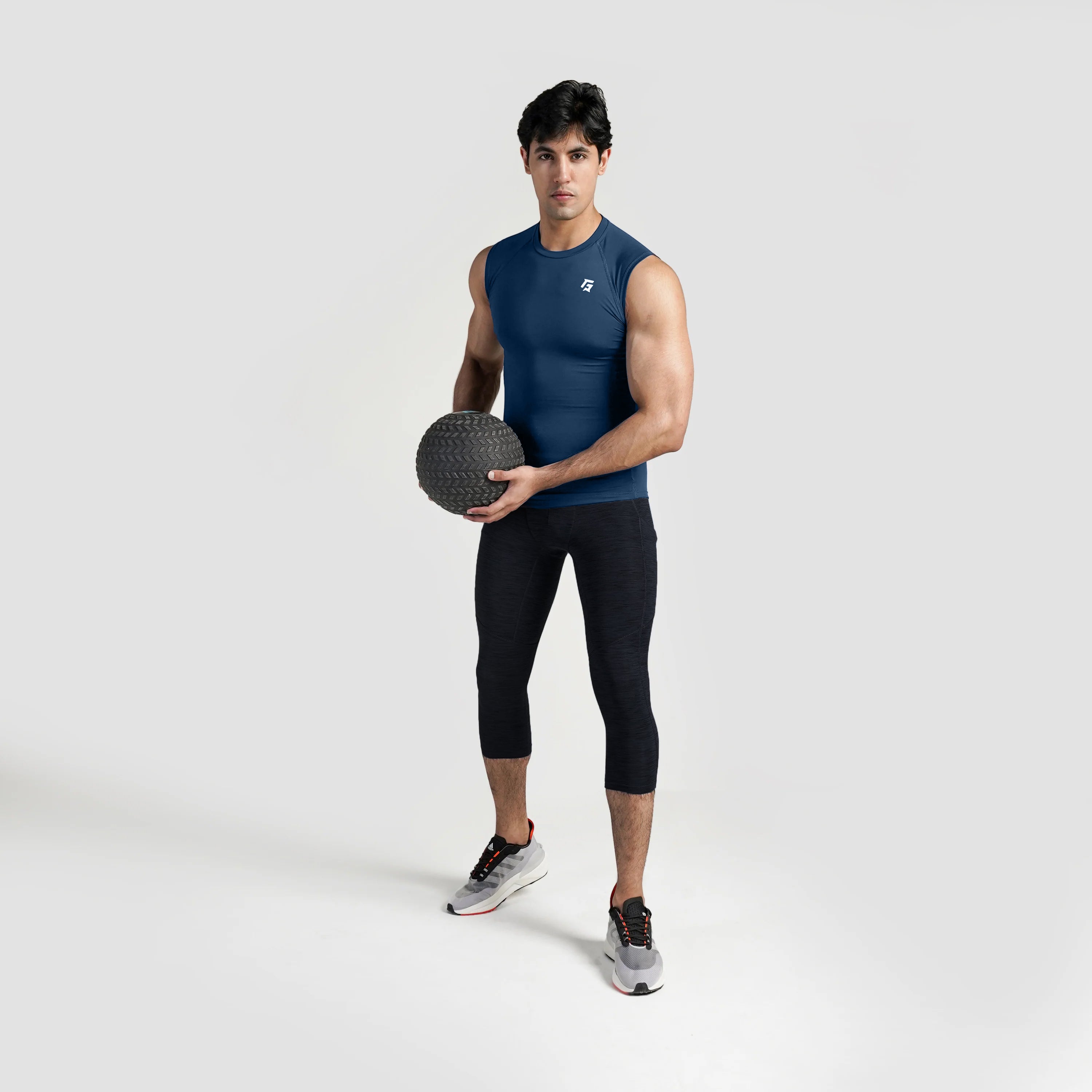 GA Compression Sleeveless 2.0 (Teal)