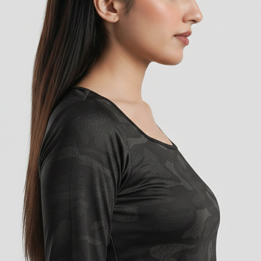 Tempo Compression Top (Black)