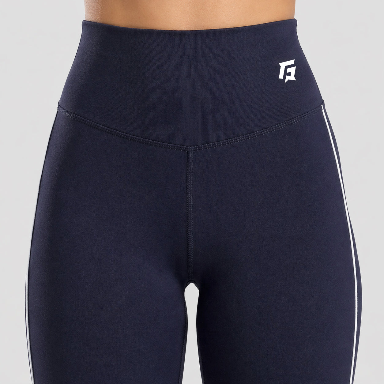 Pulse Flared Leggings (Navy)