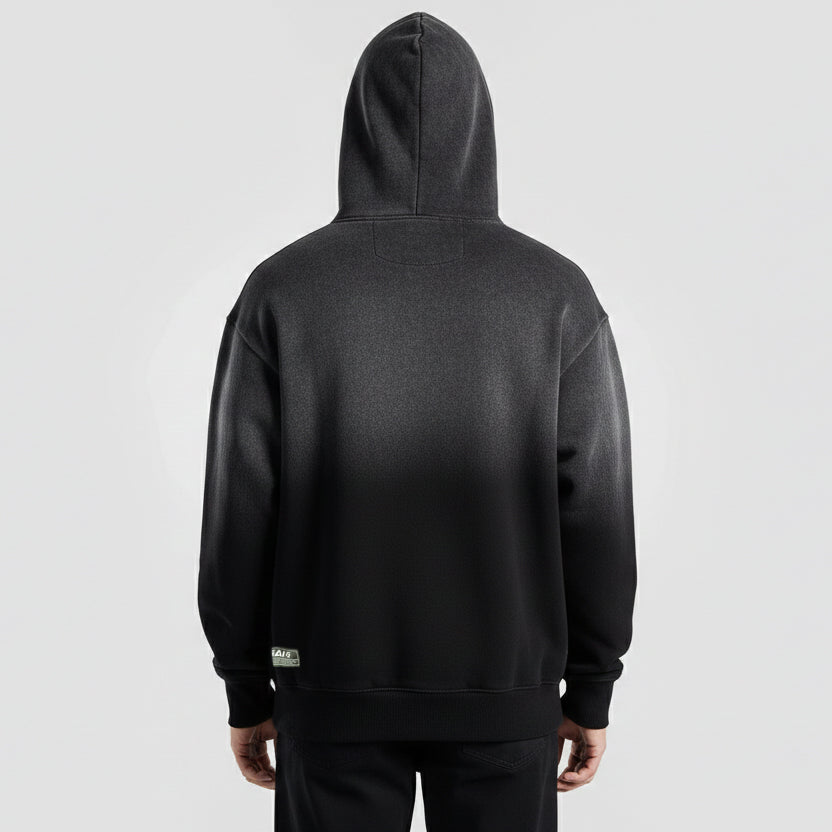 Tie Dye Hoodie (Black)