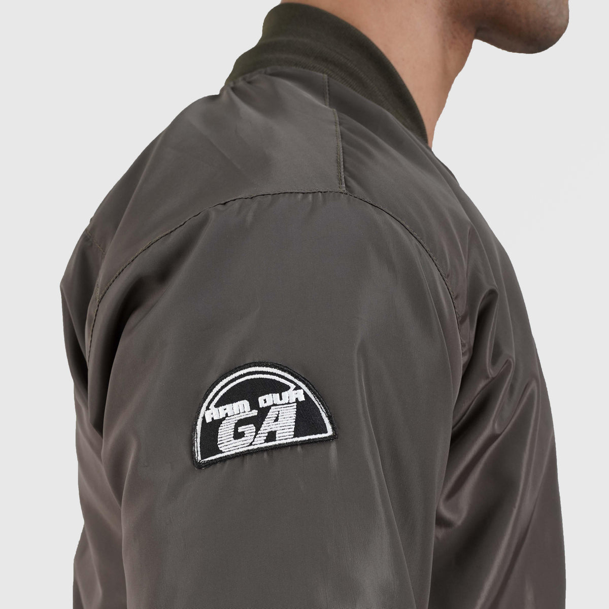 men track top zip gym jacket training outerwear lifestyle view Men Track Top GymArmour Pakistan