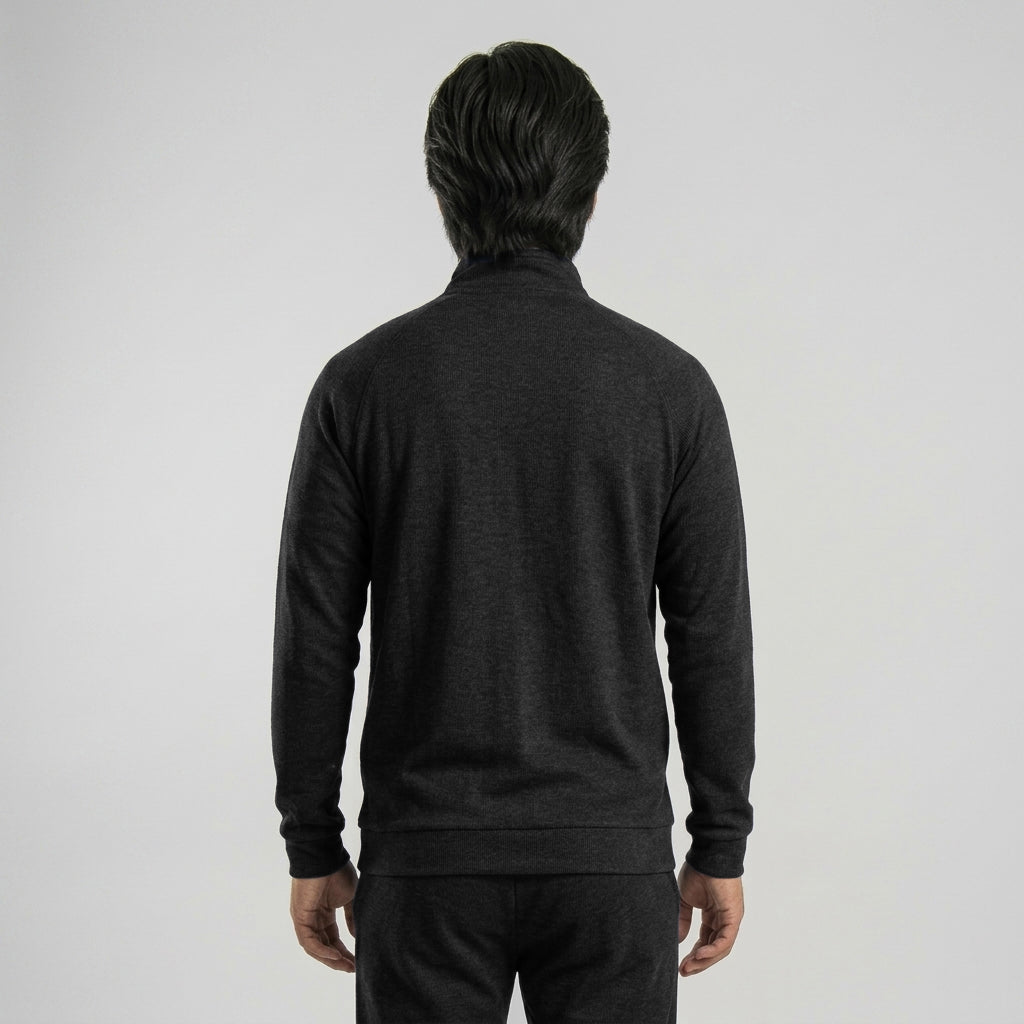 Run Track Zipper (Black)
