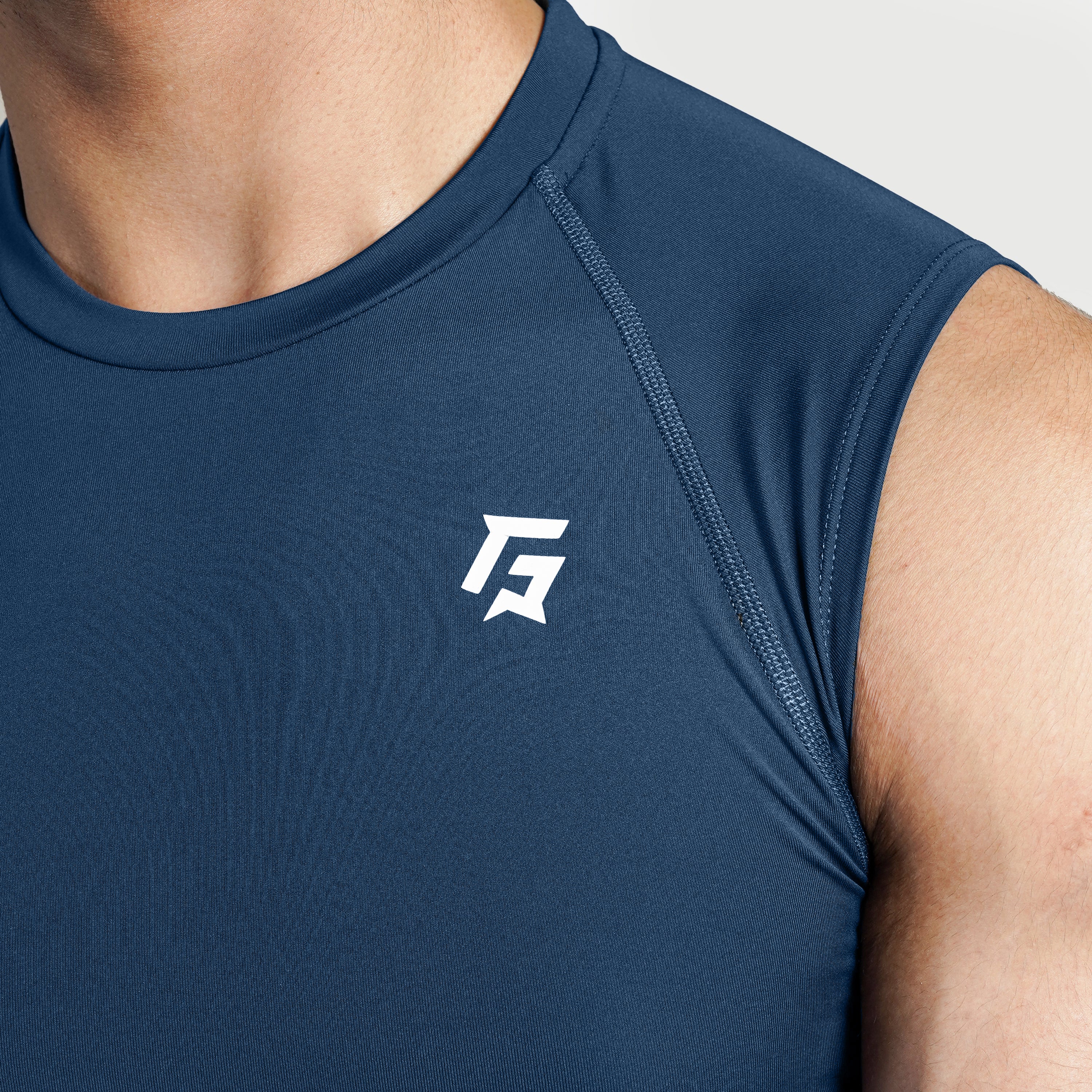 GA Compression Sleeveless 2.0 (Teal)