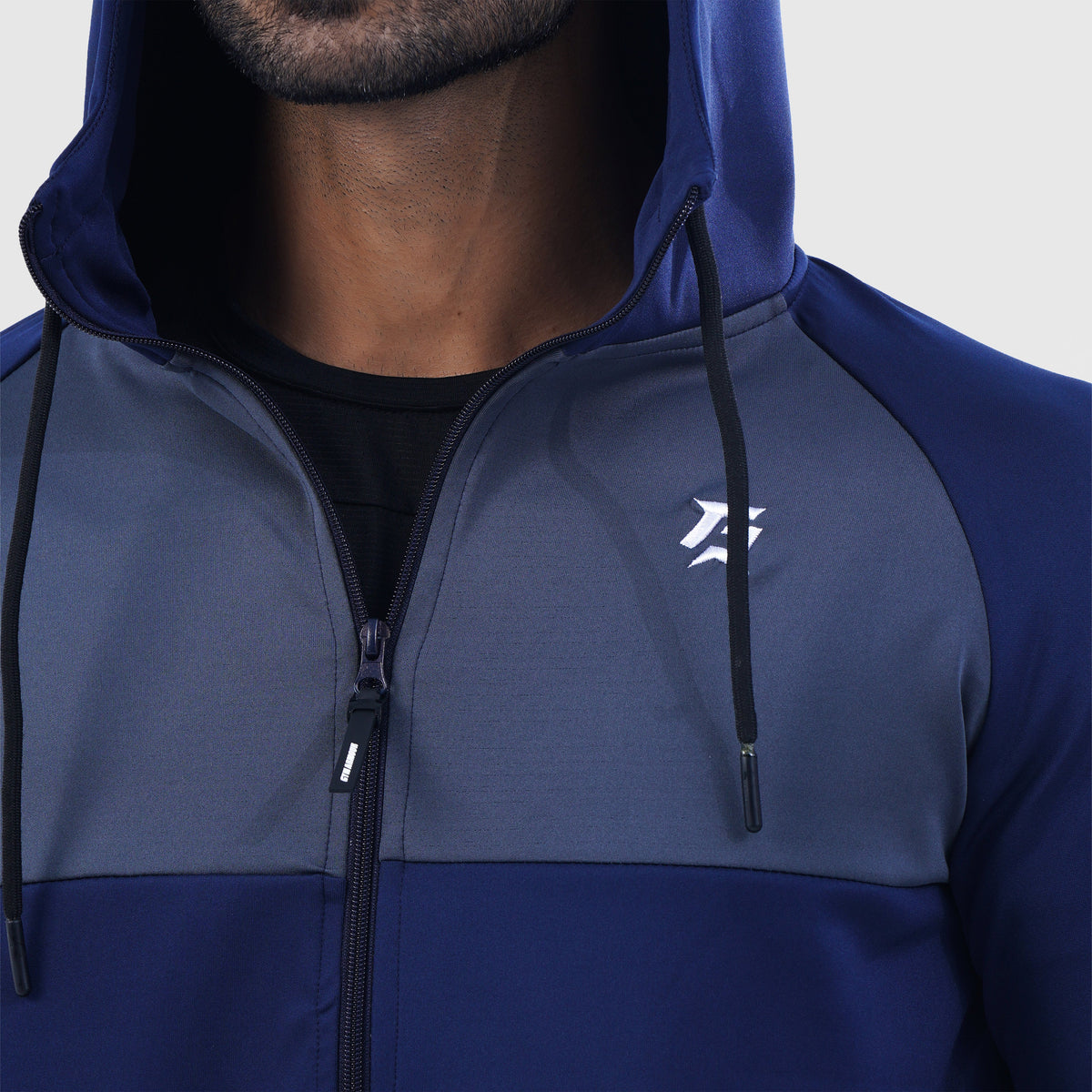 men track top zip gym jacket training outerwear fit view Men Track Top GymArmour Pakistan