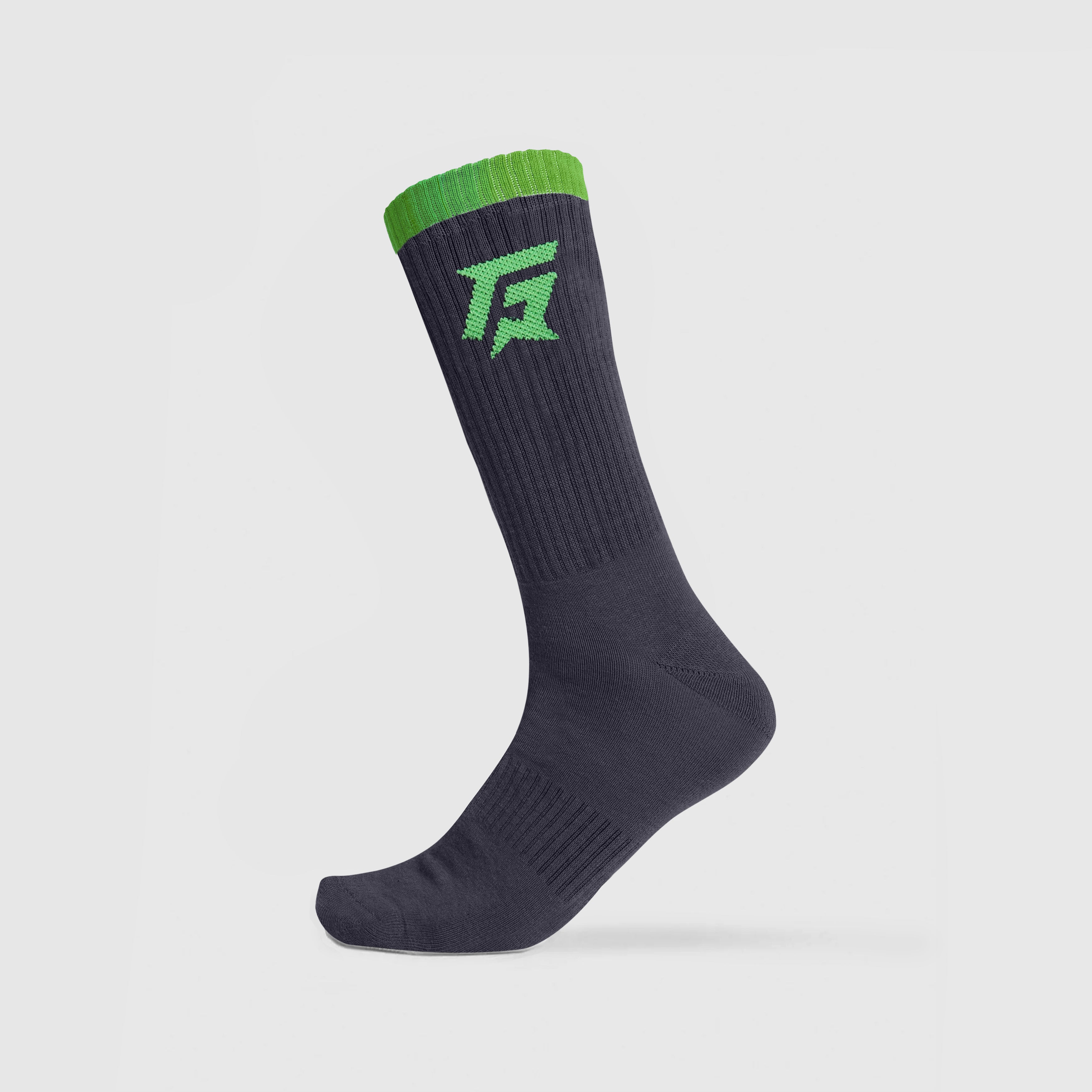 EnduraFlex Crew Socks (Grey)