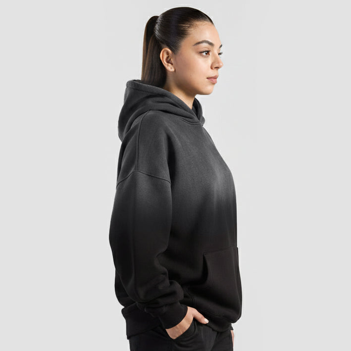 Tie Dye Hoodie (Black)