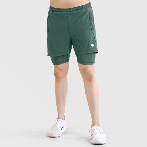 GA Laser Grip Shorts (Green)