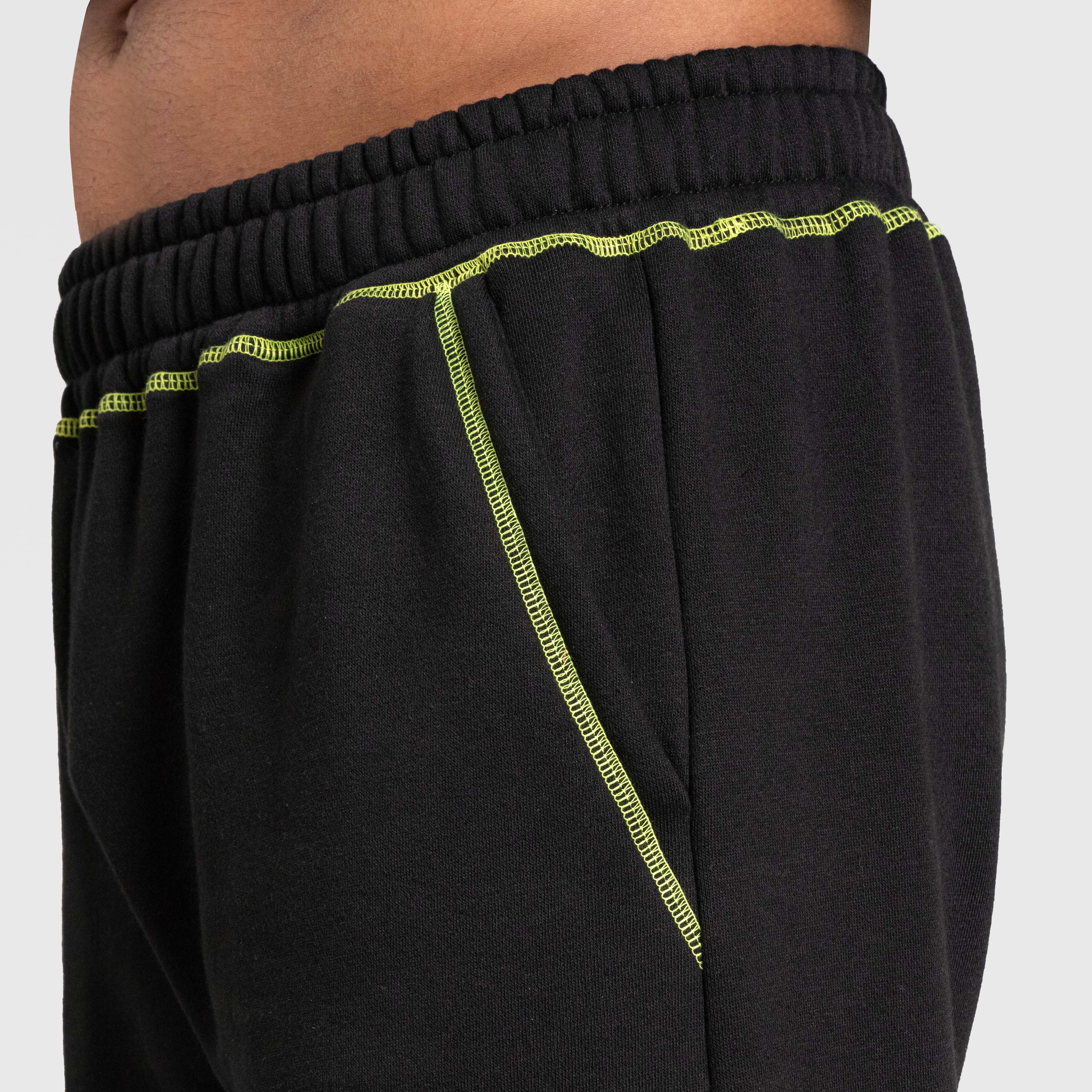 Rew Joggers (Black-Green)