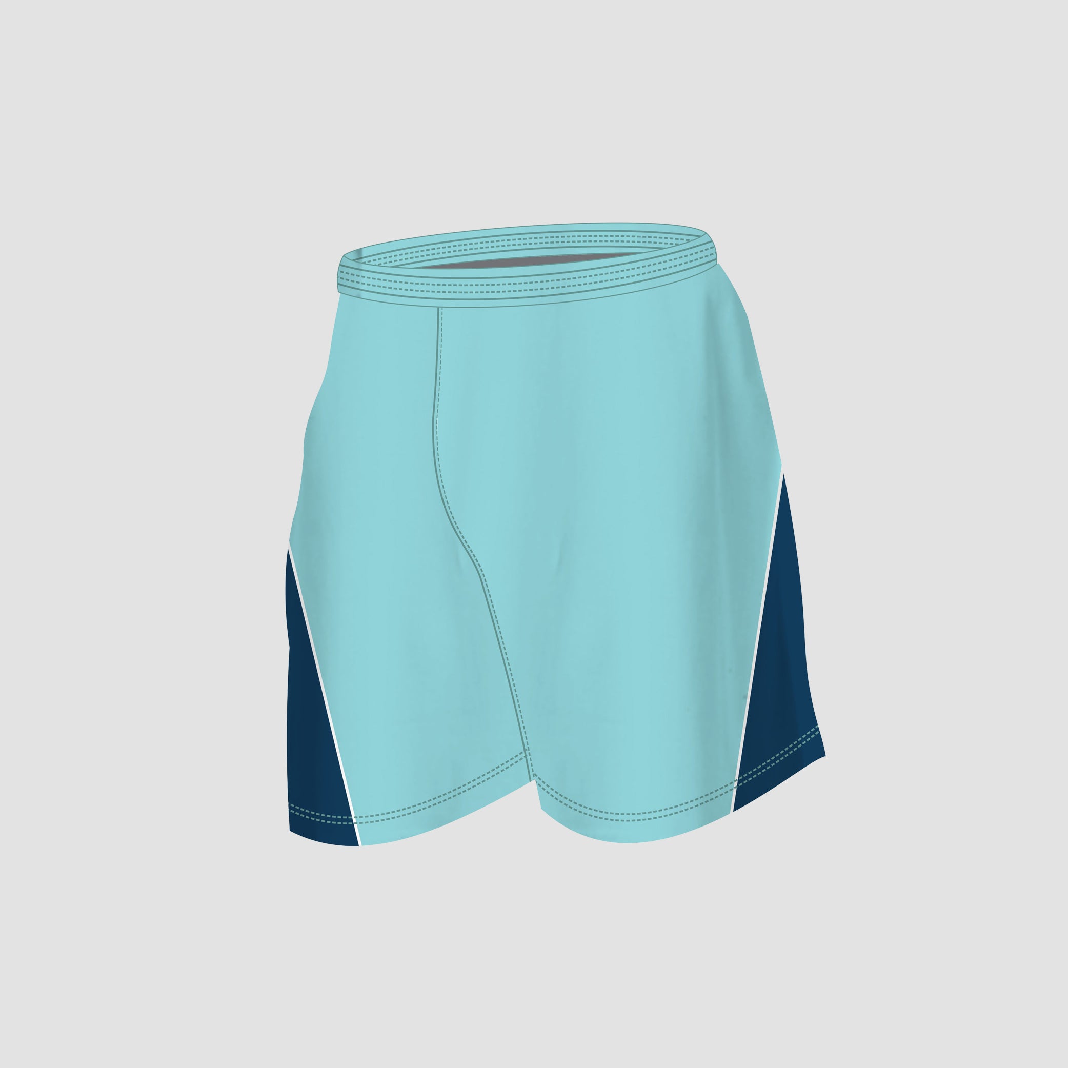 PFF Goal Keeper Customized Shorts 2025 (Aqua Blue)